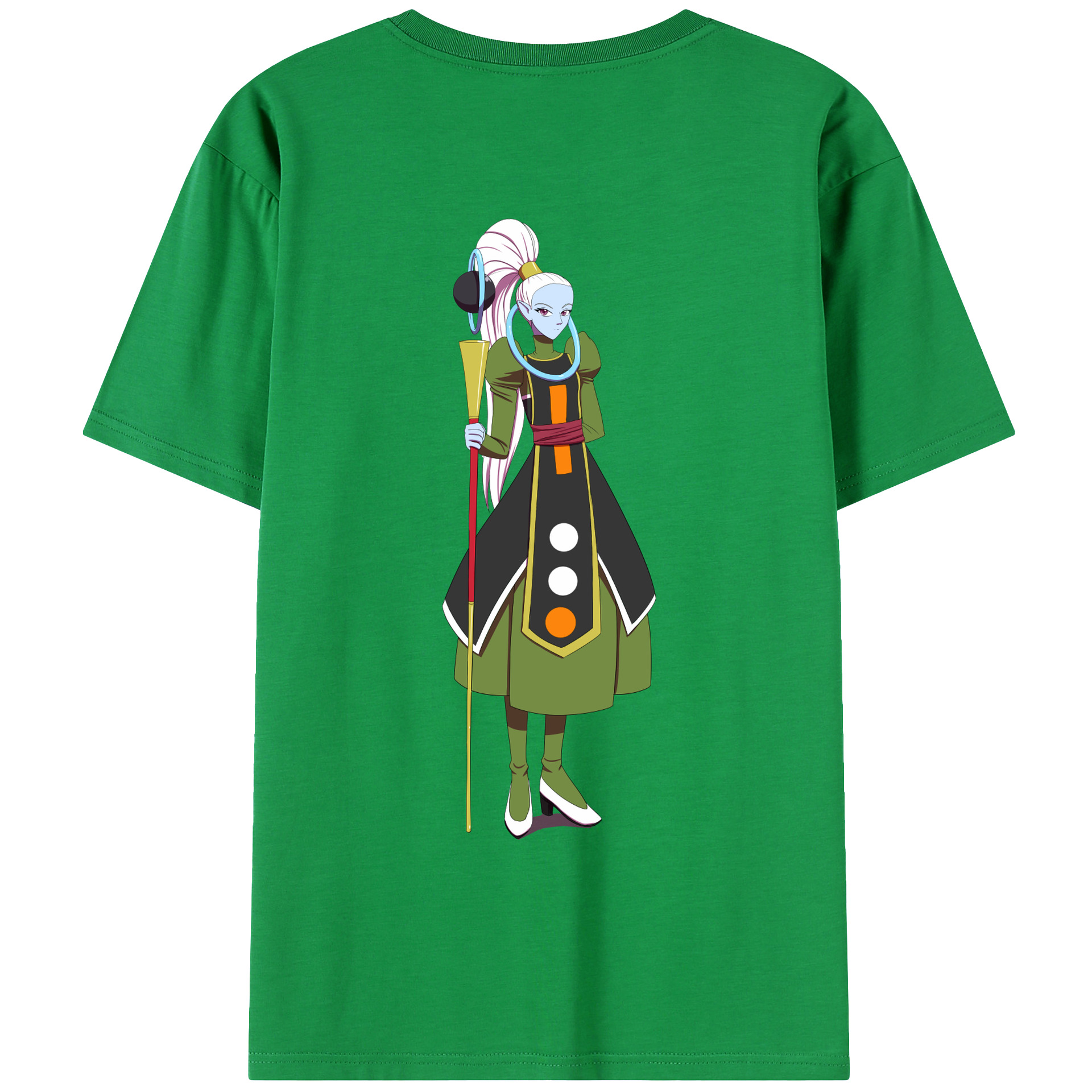 （画像用） ドラゴンボール DRAGON BALL 綿100％ メンズ半袖Tシャツ（バックプリント） 通気性
