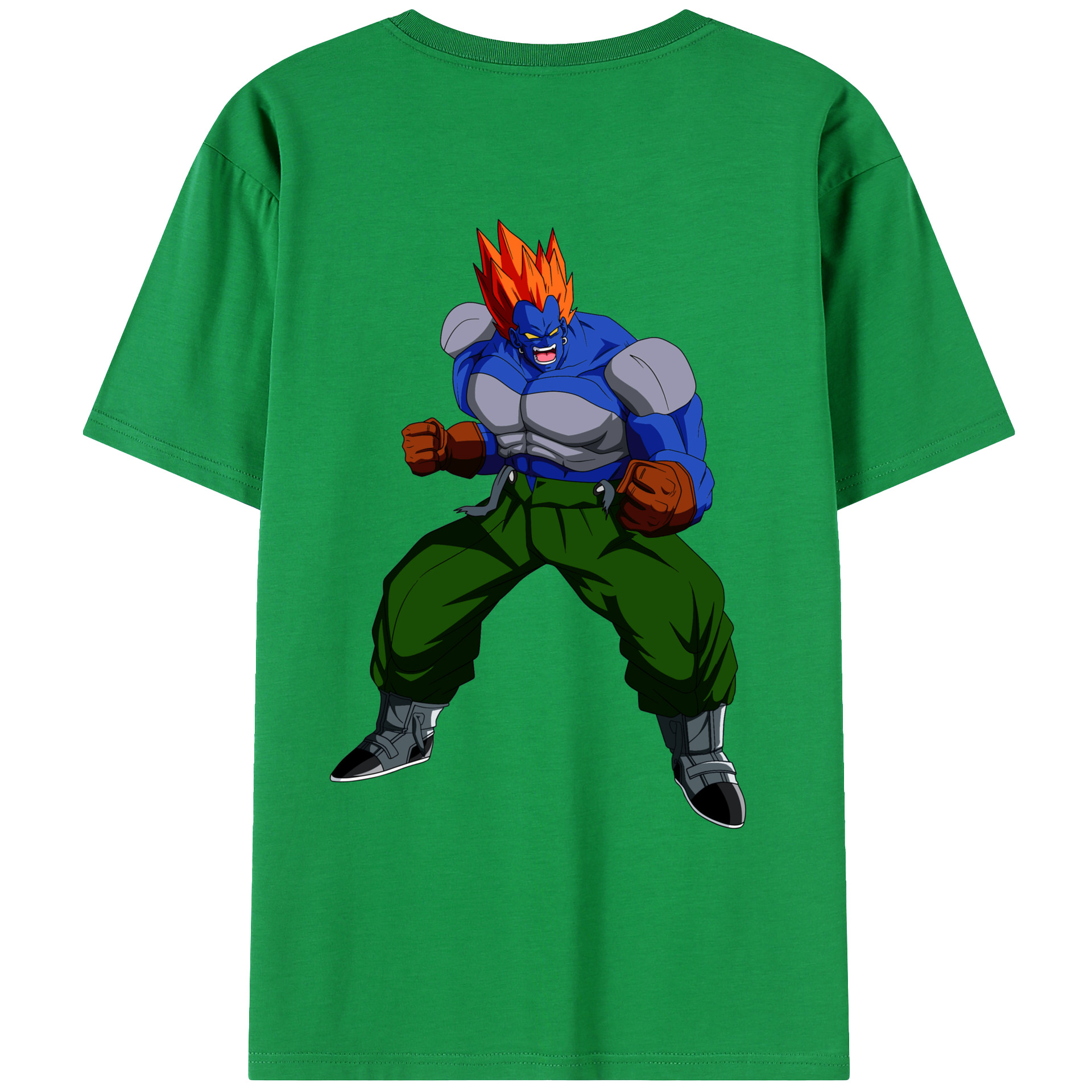 （画像用） ドラゴンボール DRAGON BALL 綿100％ メンズ半袖Tシャツ（バックプリント） 通気性
