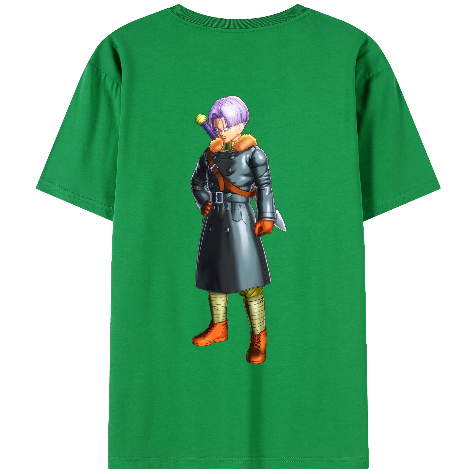 （画像用） ドラゴンボール DRAGON BALL 綿100％ メンズ半袖Tシャツ（バックプリント） 通気性