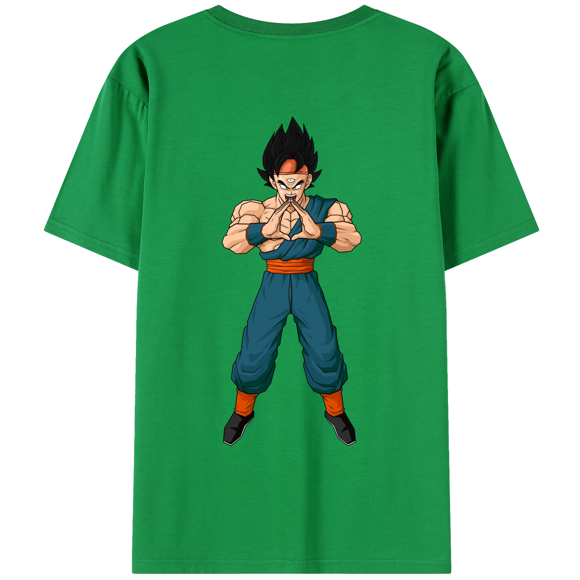 （画像用） ドラゴンボール DRAGON BALL 綿100％ メンズ半袖Tシャツ（バックプリント） 通気性