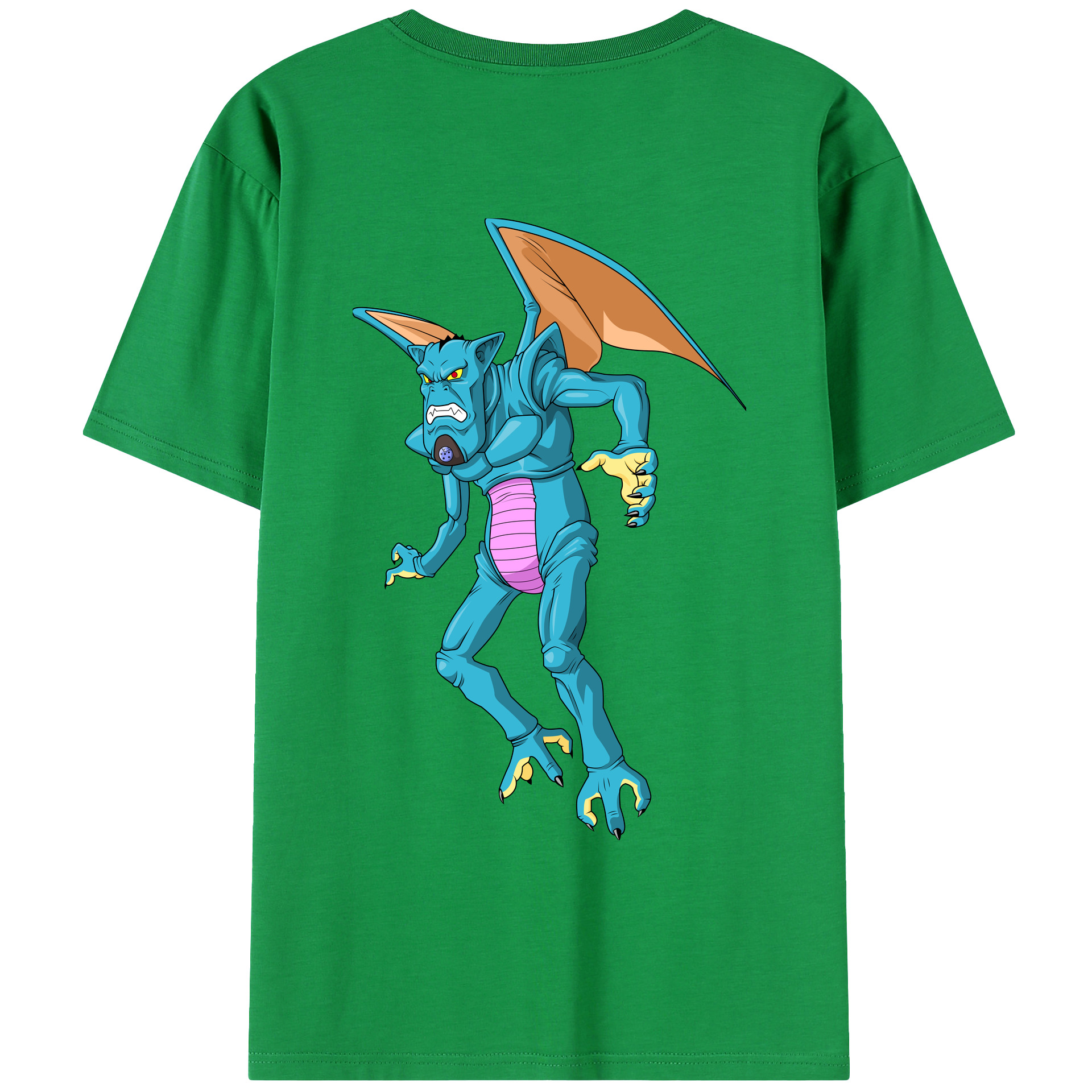 （画像用） ドラゴンボール DRAGON BALL 綿100％ メンズ半袖Tシャツ（バックプリント） 通気性