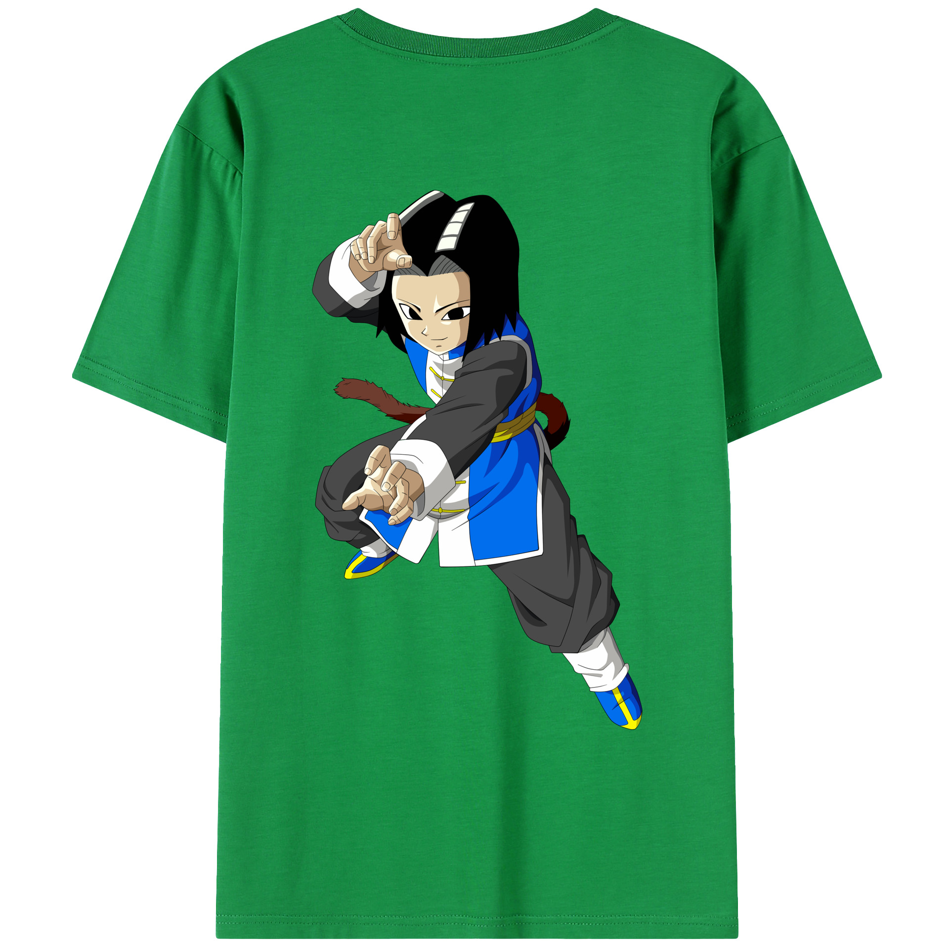 （画像用） ドラゴンボール DRAGON BALL 綿100％ メンズ半袖Tシャツ（バックプリント） 通気性
