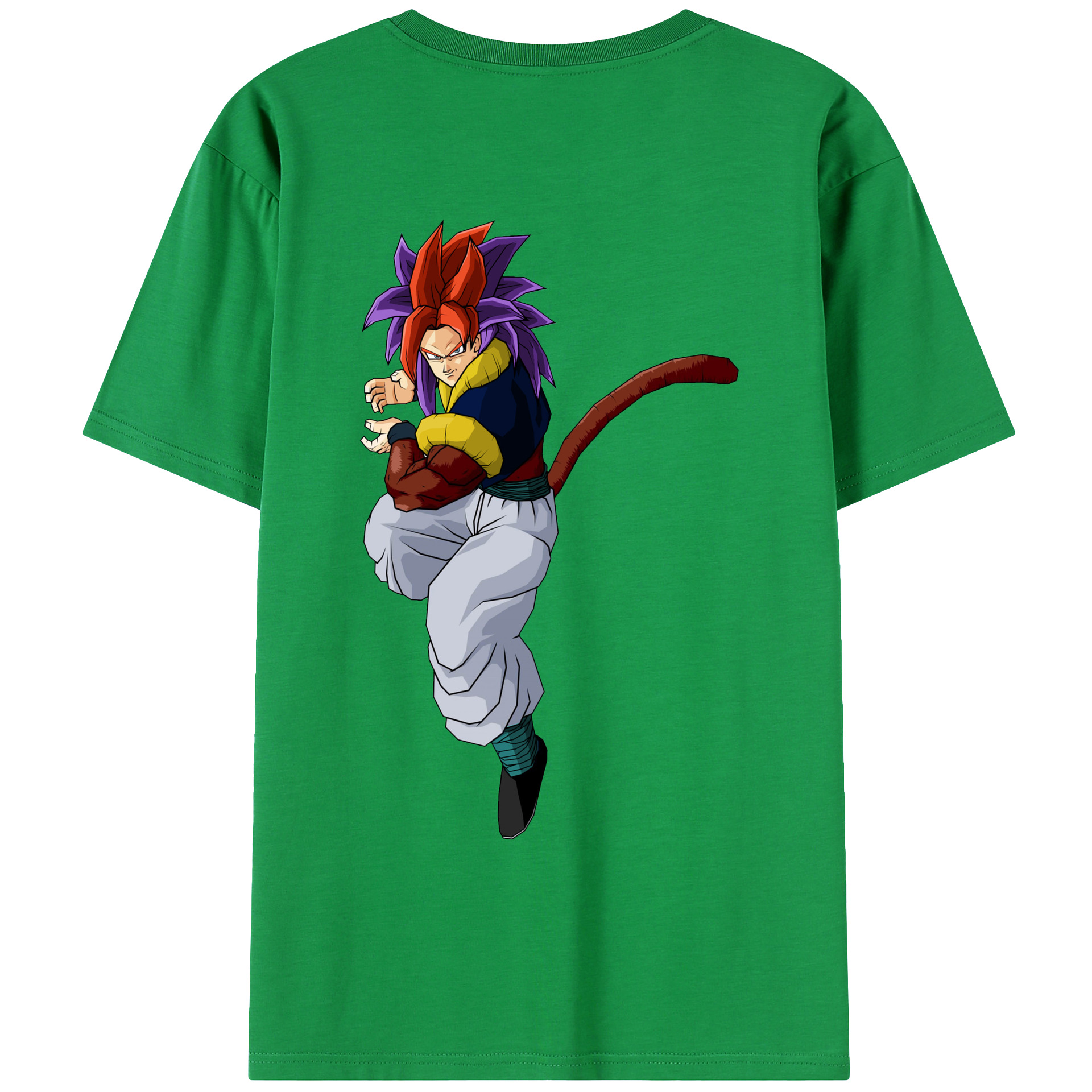 （画像用） ドラゴンボール DRAGON BALL 綿100％ メンズ半袖Tシャツ（バックプリント） 通気性