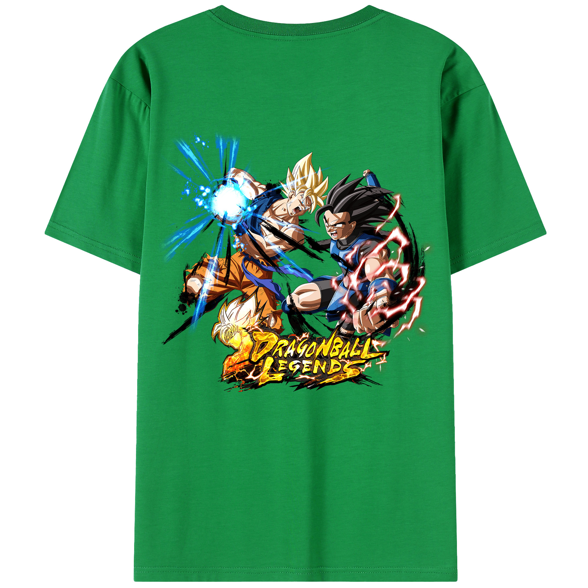 （画像用） ドラゴンボール DRAGON BALL 綿100％ メンズ半袖Tシャツ（バックプリント） 通気性