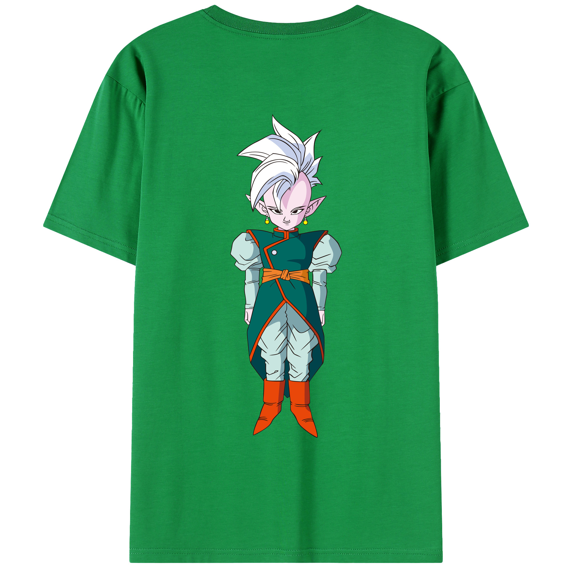 （画像用） ドラゴンボール DRAGON BALL 綿100％ メンズ半袖Tシャツ（バックプリント） 通気性