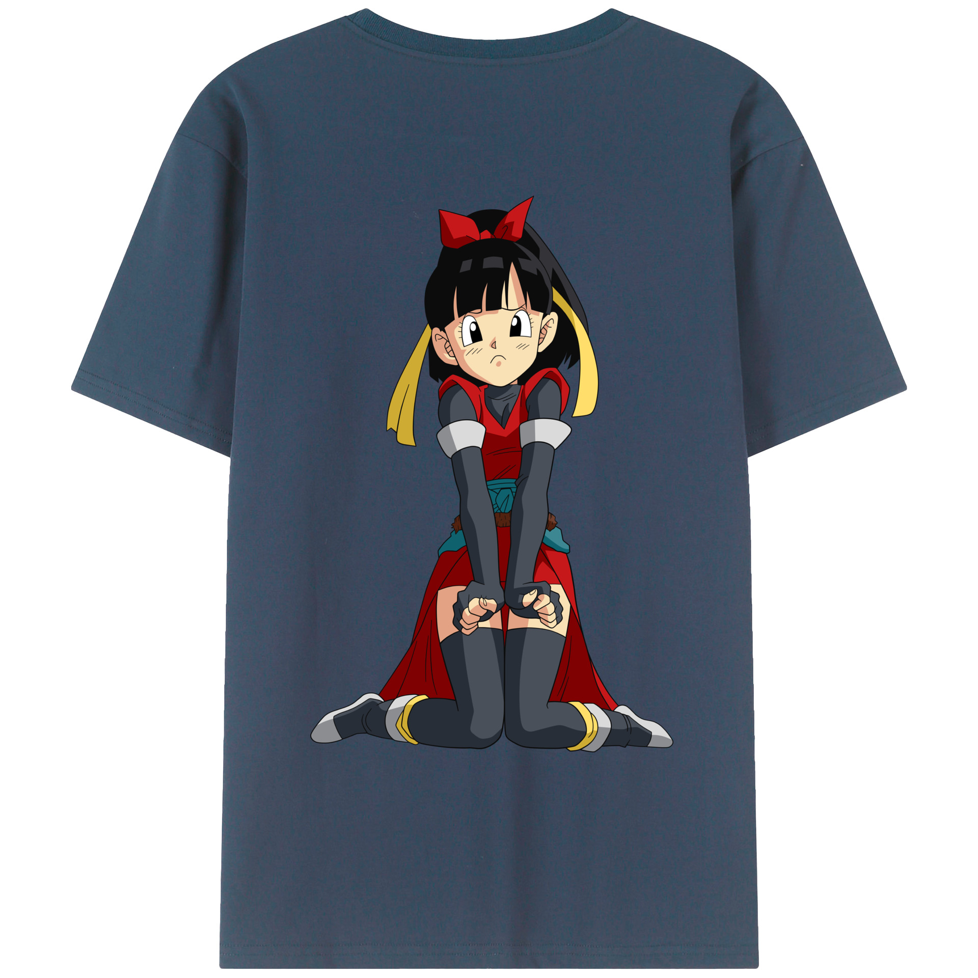 （画像用） ドラゴンボール パン DRAGON BALL Pan 綿100％ メンズ半袖Tシャツ（バックプリント） 通気性