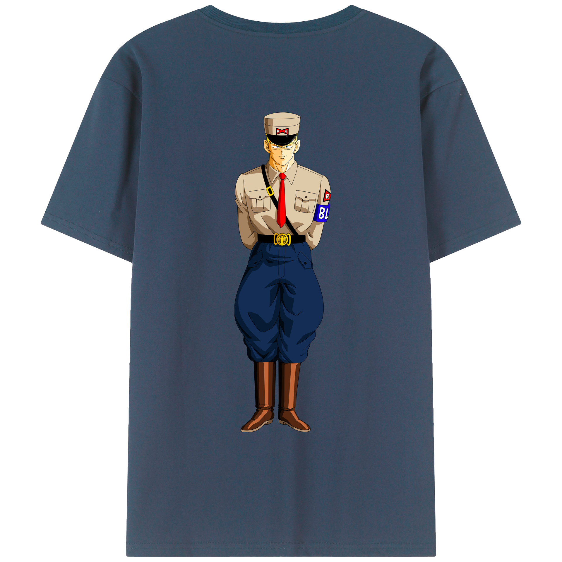（画像用） ドラゴンボール DRAGON BALL 綿100％ メンズ半袖Tシャツ（バックプリント） 通気性