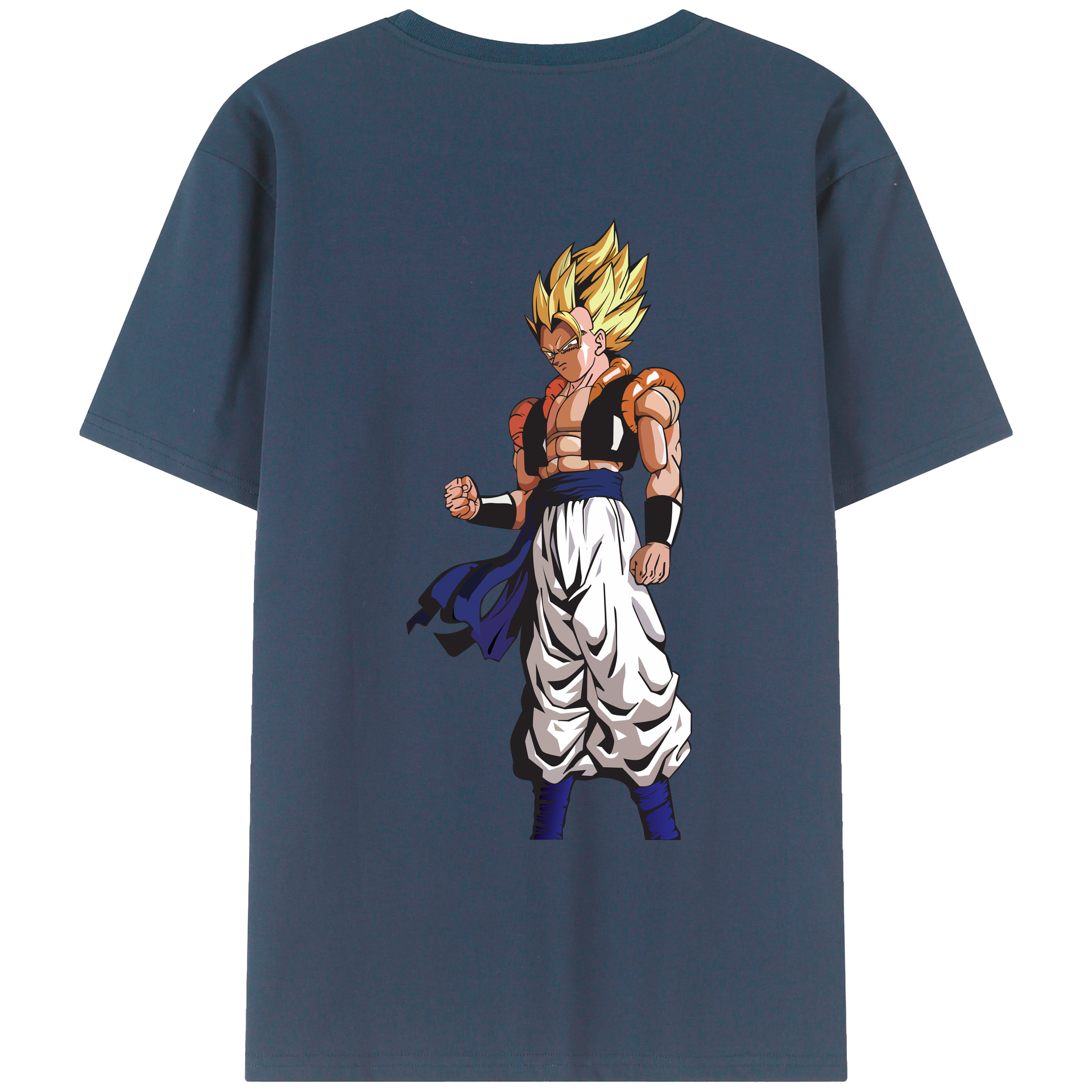 （画像用） ドラゴンボール DRAGON BALL 綿100％ メンズ半袖Tシャツ（バックプリント） 通気性