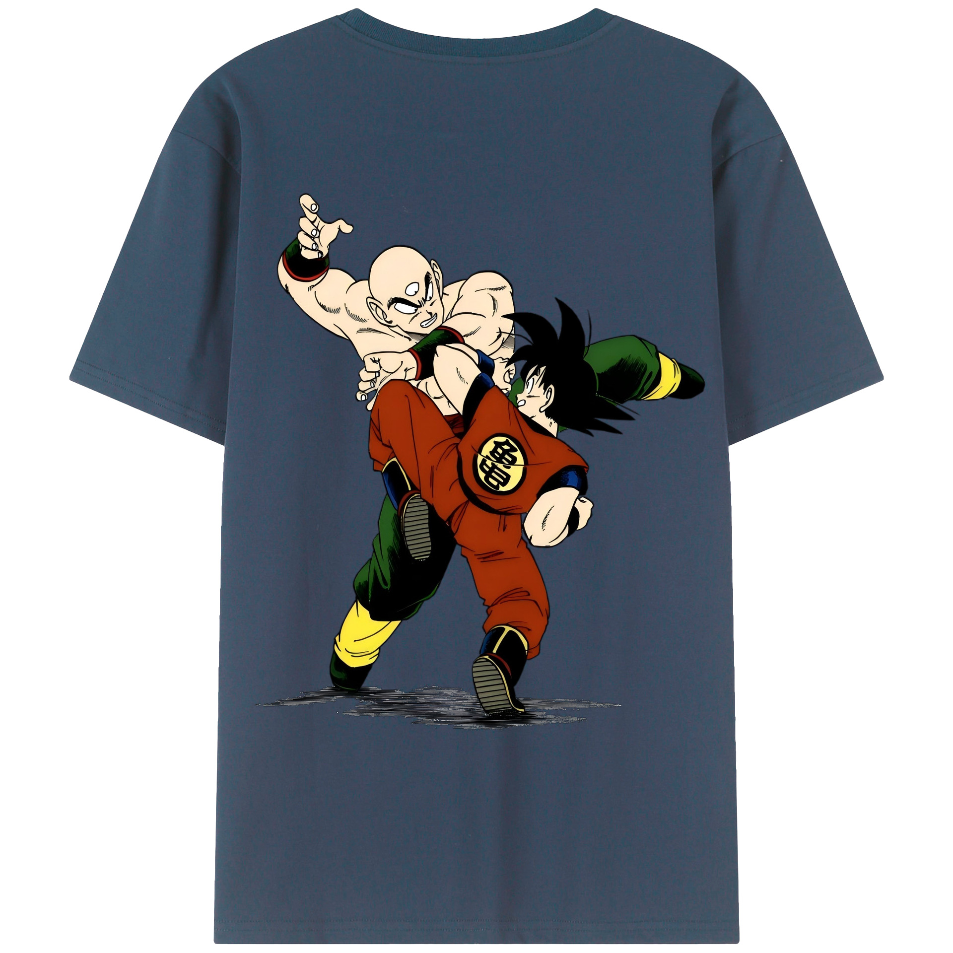 （画像用） ドラゴンボール DRAGON BALL 綿100％ メンズ半袖Tシャツ（バックプリント） 通気性