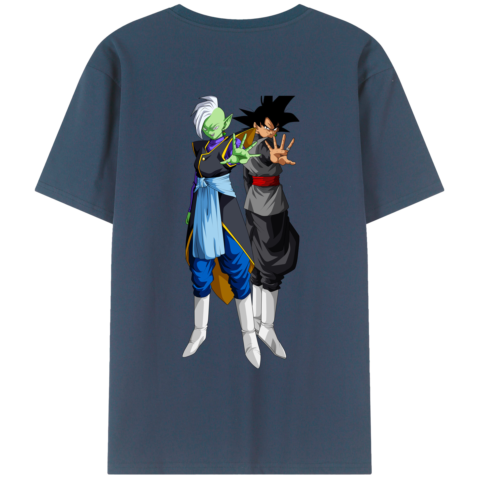 （画像用） ドラゴンボール DRAGON BALL 綿100％ メンズ半袖Tシャツ（バックプリント） 通気性
