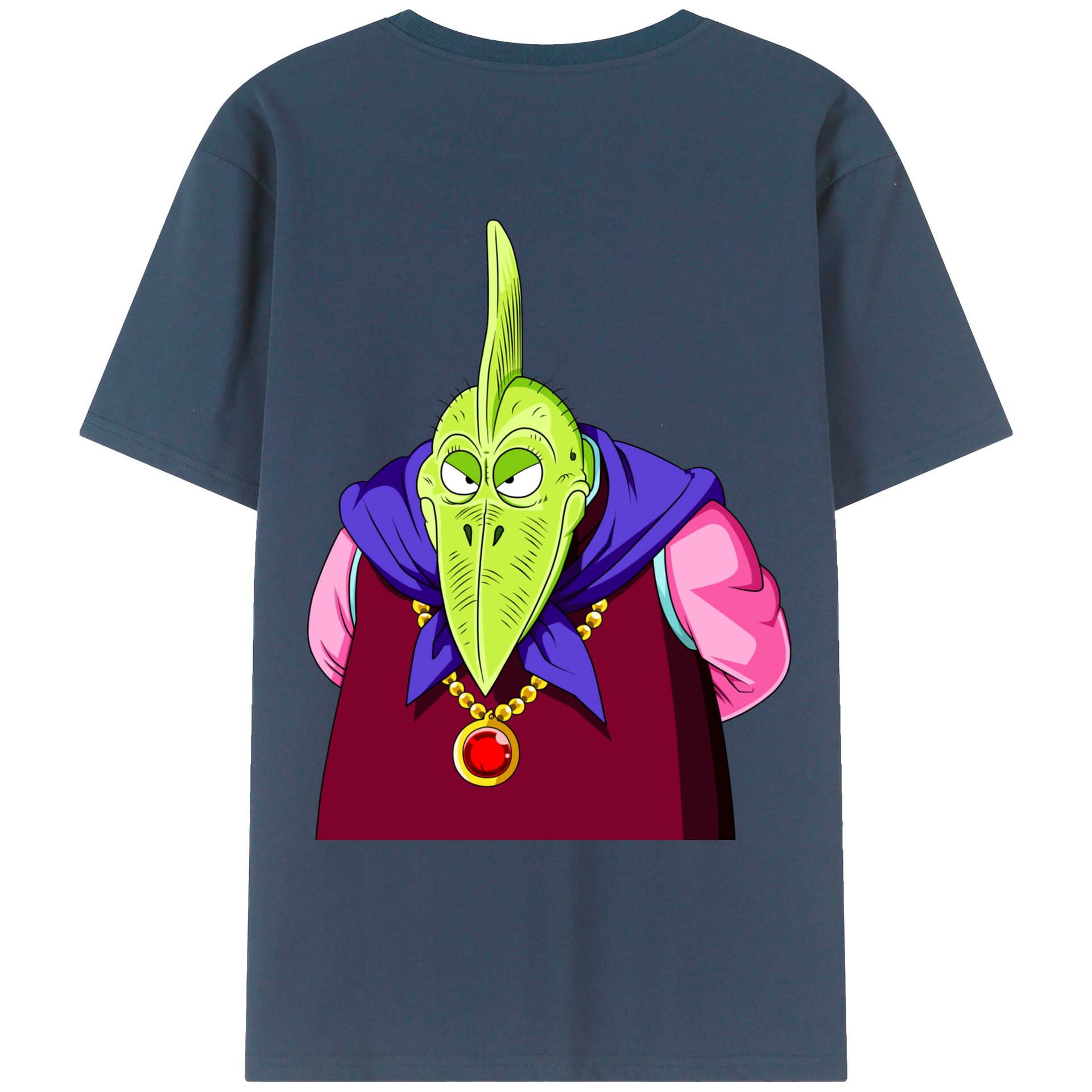 （画像用） ドラゴンボール DRAGON BALL 綿100％ メンズ半袖Tシャツ（バックプリント） 通気性