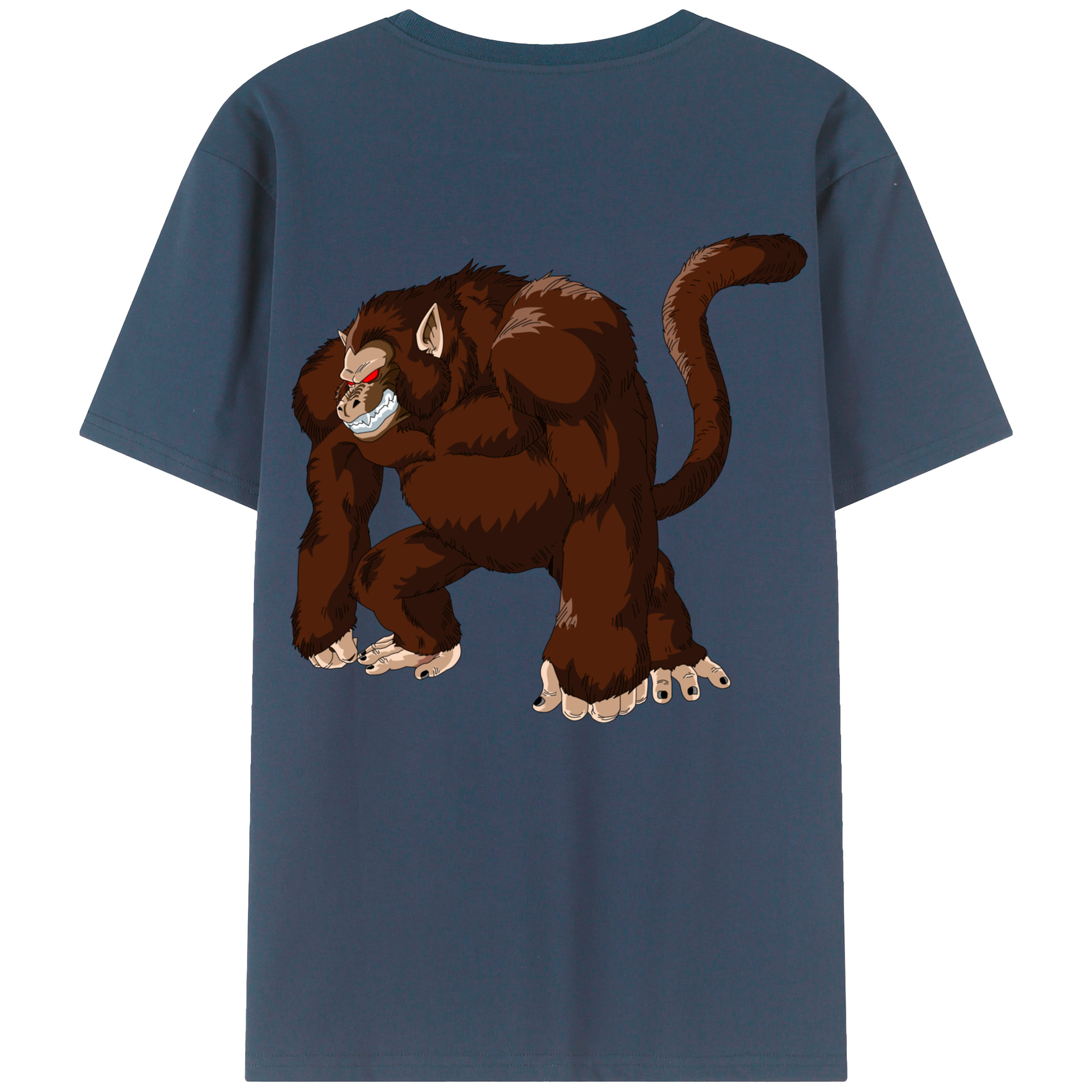 （画像用） ドラゴンボール DRAGON BALL 綿100％ メンズ半袖Tシャツ（バックプリント） 通気性