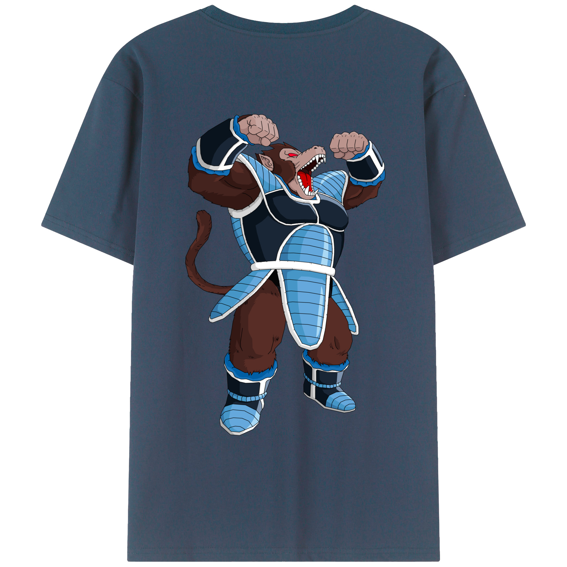 （画像用） ドラゴンボール DRAGON BALL 綿100％ メンズ半袖Tシャツ（バックプリント） 通気性