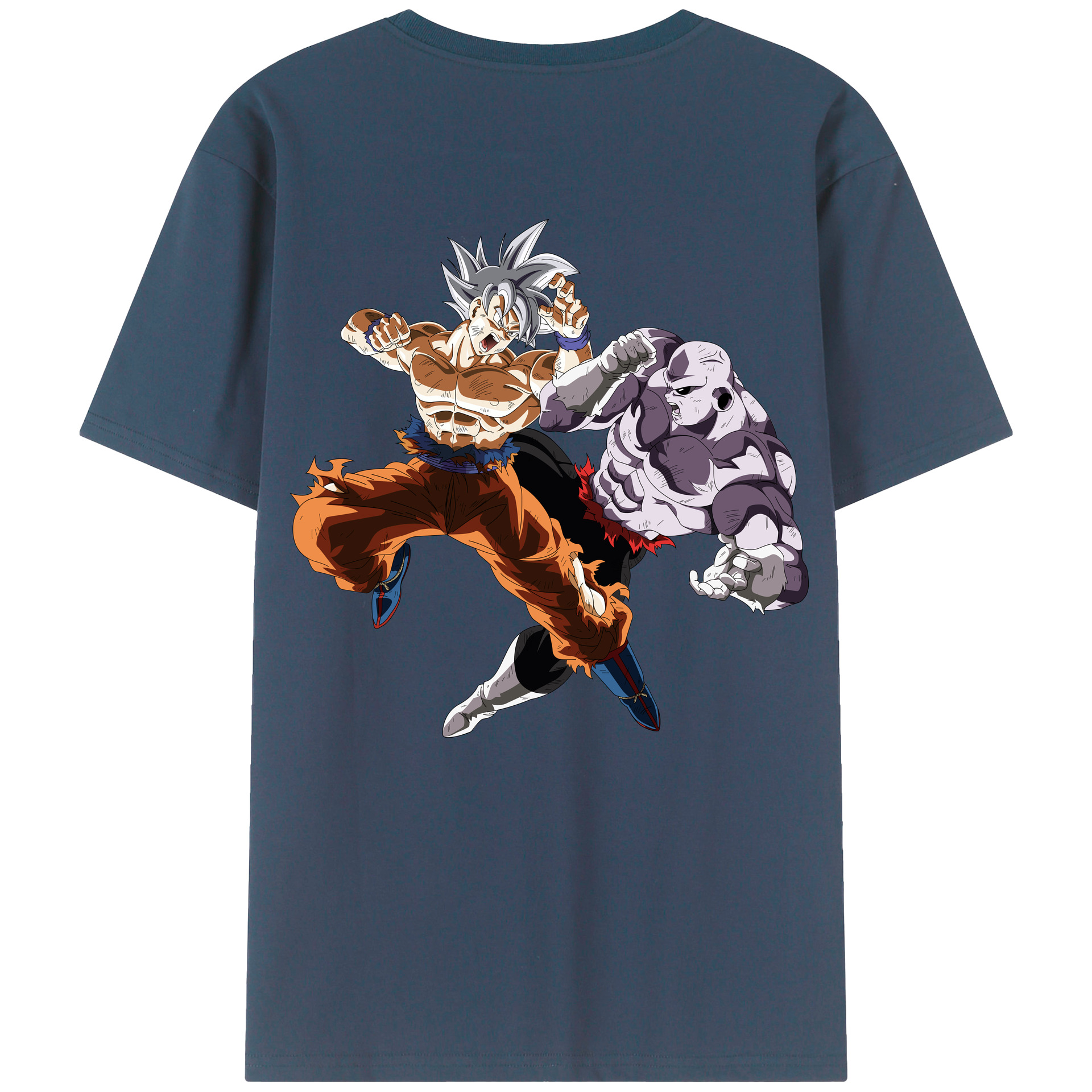 （画像用） ドラゴンボール 孫悟空（そん ごくう）Son Goku カカロット DRAGON BALL Kakarotto 綿100％ メンズ半袖Tシャツ（バックプリント） 通気性