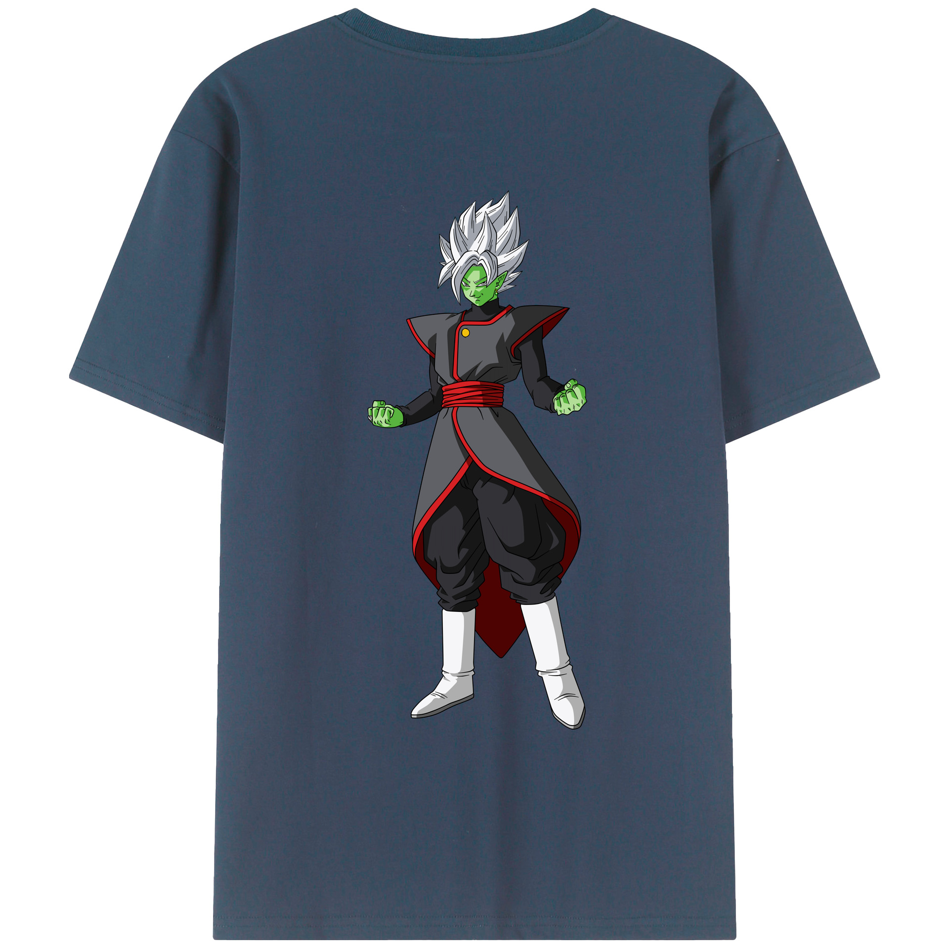 （画像用） ドラゴンボール ベジット DRAGON BALL Vegetto 綿100％ メンズ半袖Tシャツ（バックプリント） 通気性