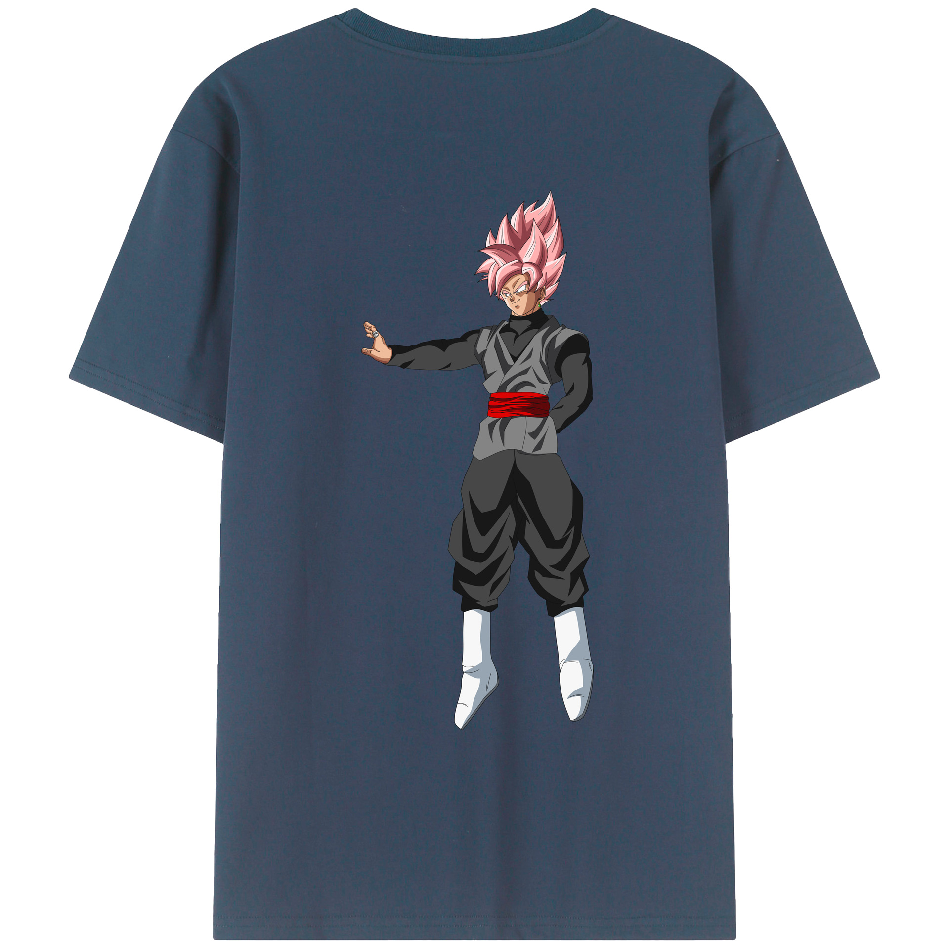 （画像用） ドラゴンボール ベジット DRAGON BALL Vegetto 綿100％ メンズ半袖Tシャツ（バックプリント） 通気性