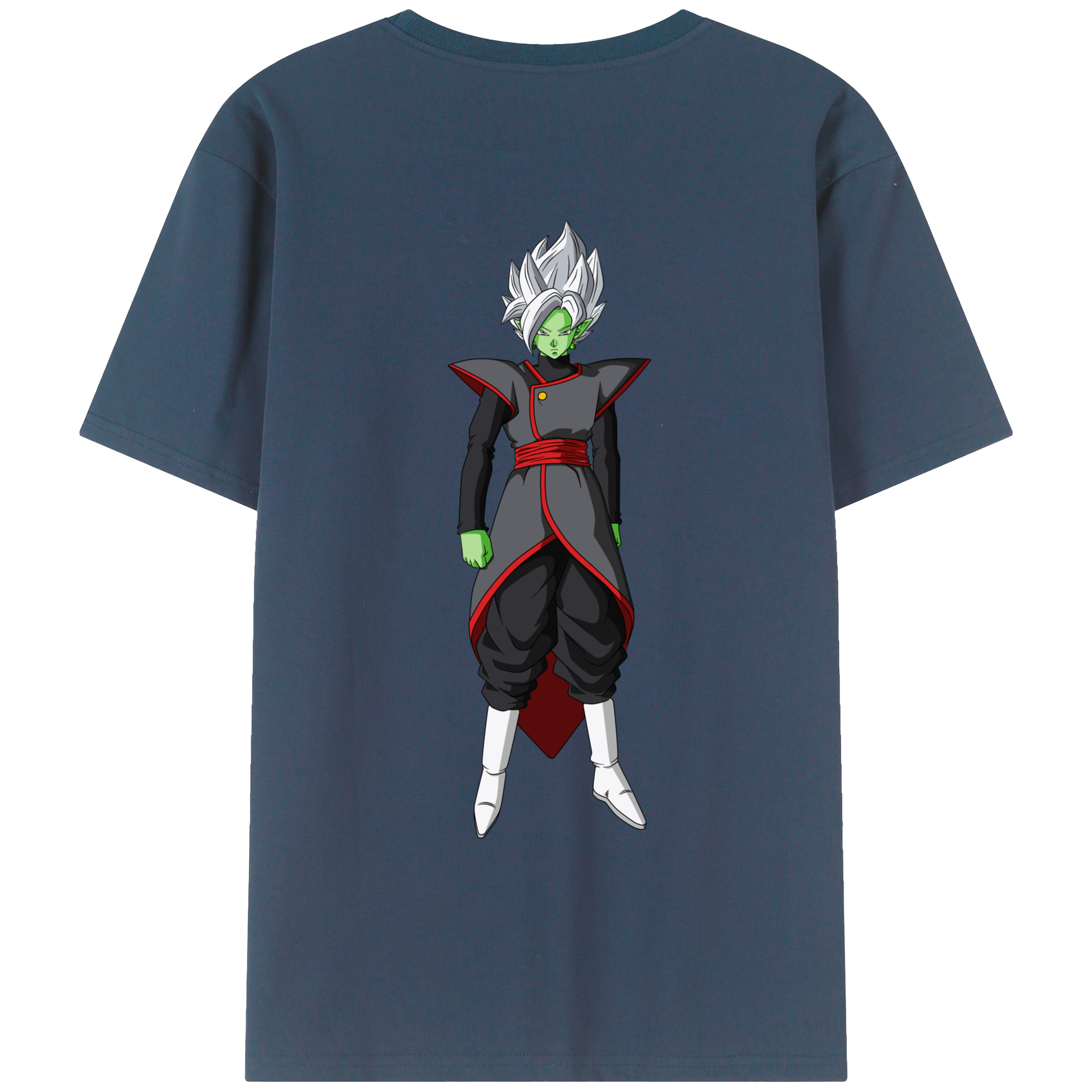 （画像用） ドラゴンボール ベジット DRAGON BALL Vegetto 綿100％ メンズ半袖Tシャツ（バックプリント） 通気性