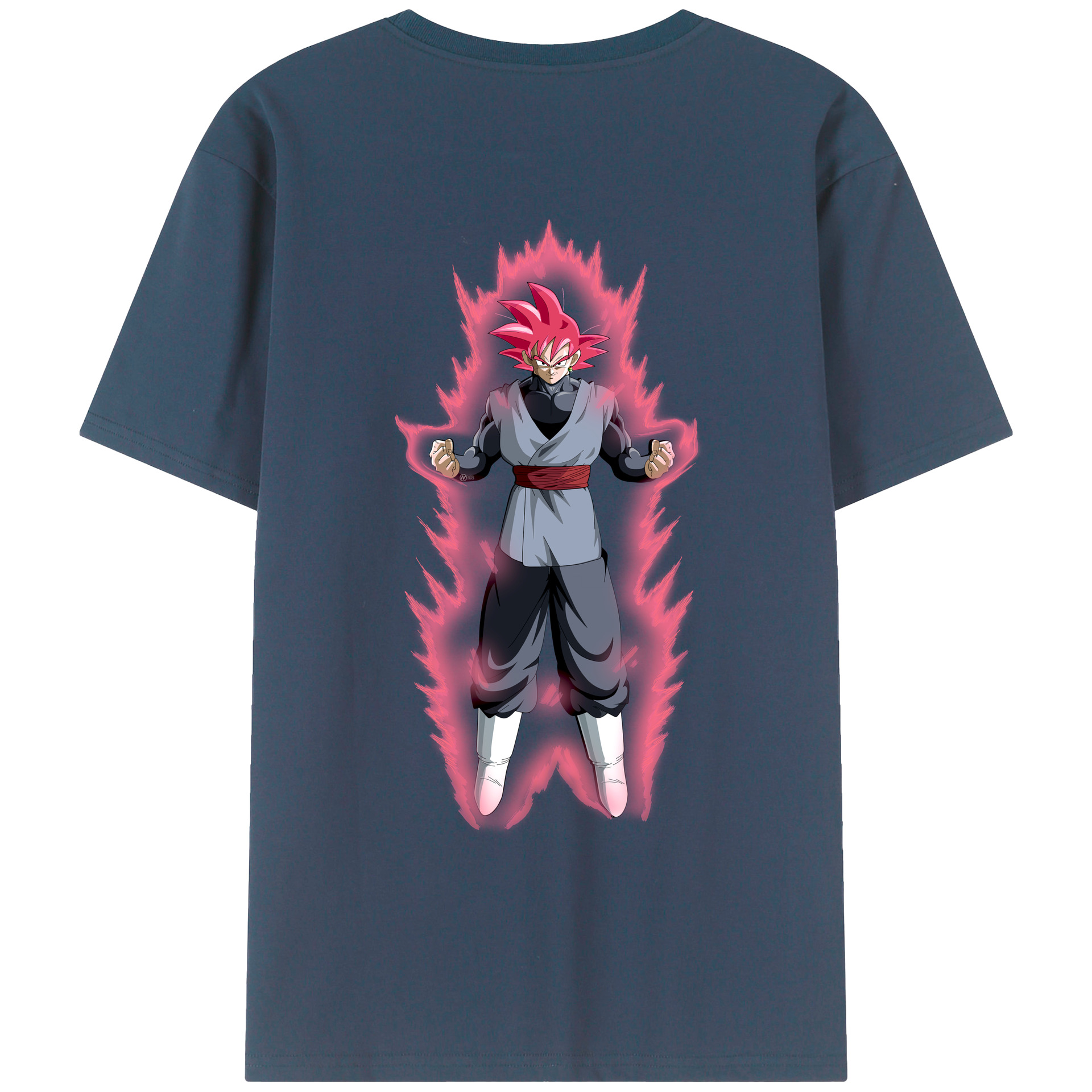 （画像用） ドラゴンボール ベジット DRAGON BALL Vegetto 綿100％ メンズ半袖Tシャツ（バックプリント） 通気性
