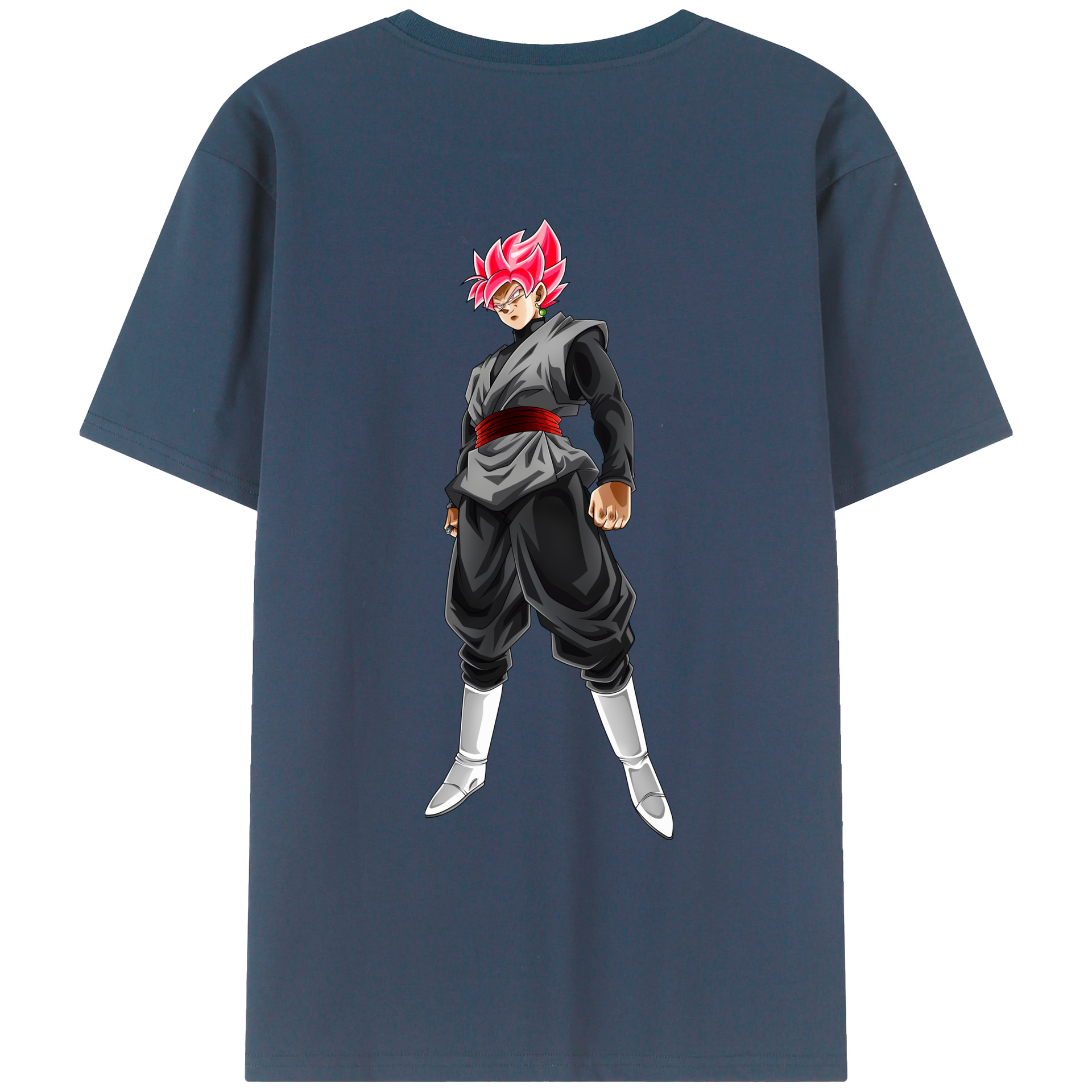 （画像用） ドラゴンボール ベジット DRAGON BALL Vegetto 綿100％ メンズ半袖Tシャツ（バックプリント） 通気性