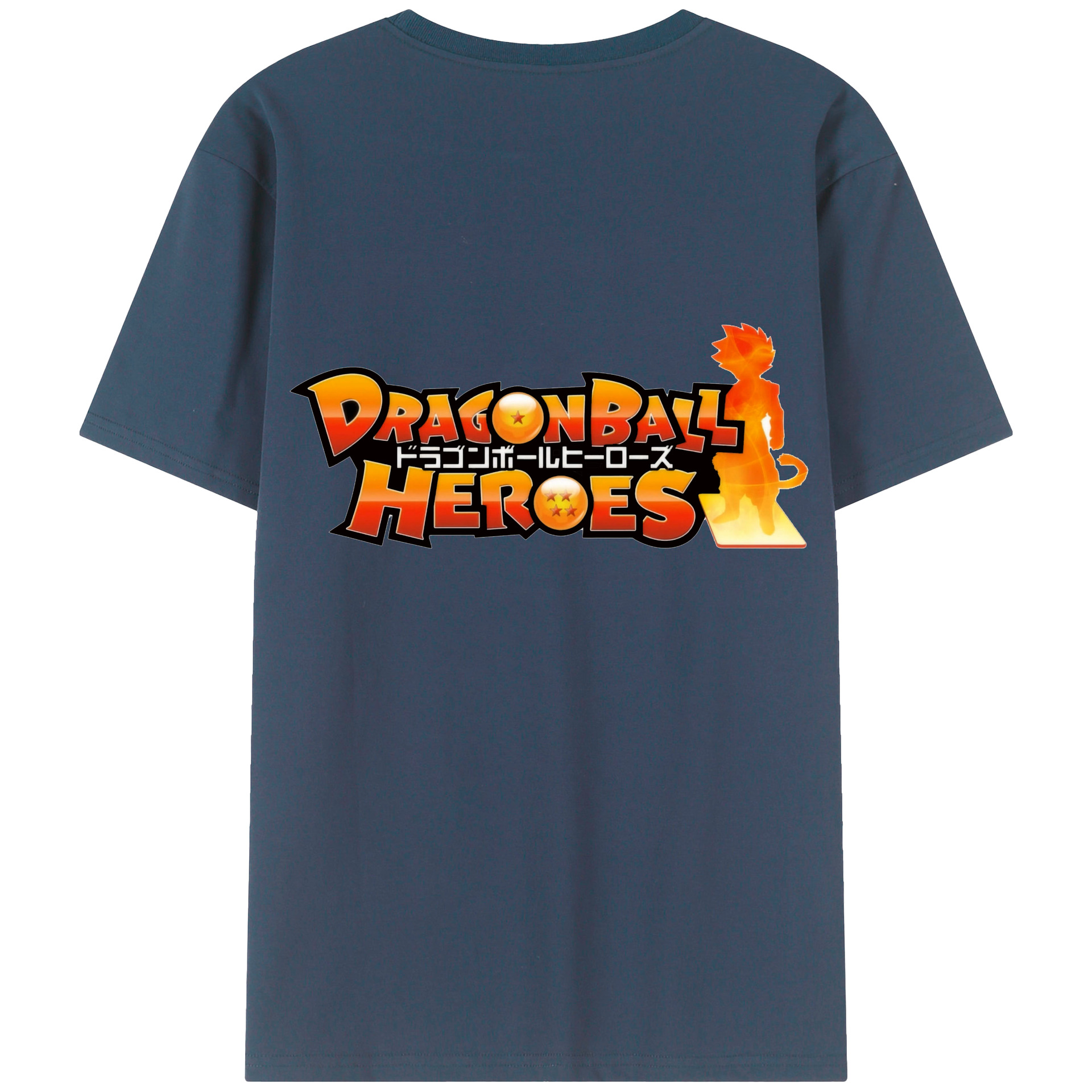 （画像用） ドラゴンボール DRAGON BALL 綿100％ メンズ半袖Tシャツ（バックプリント） 通気性