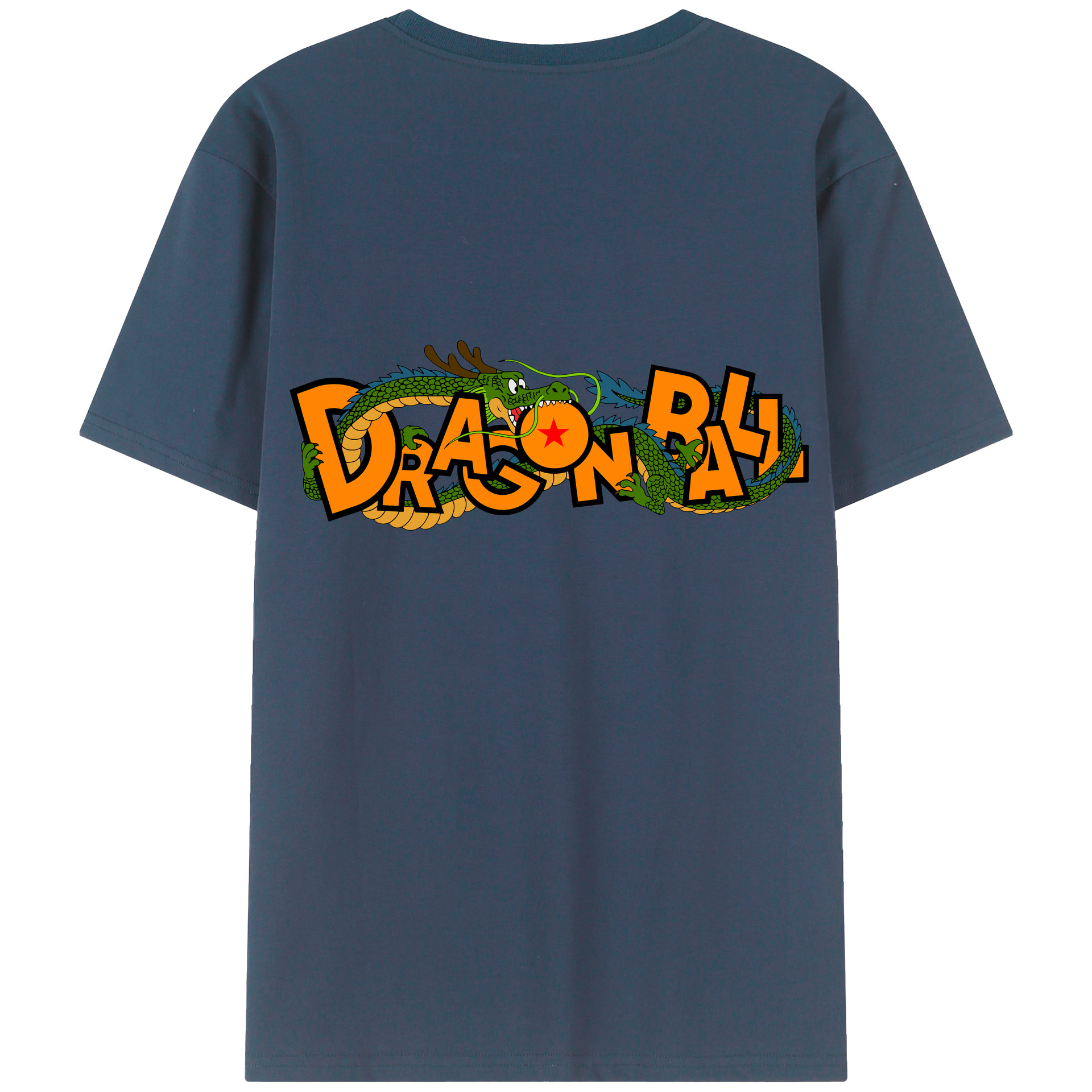 （画像用） ドラゴンボール DRAGON BALL 綿100％ メンズ半袖Tシャツ（バックプリント） 通気性