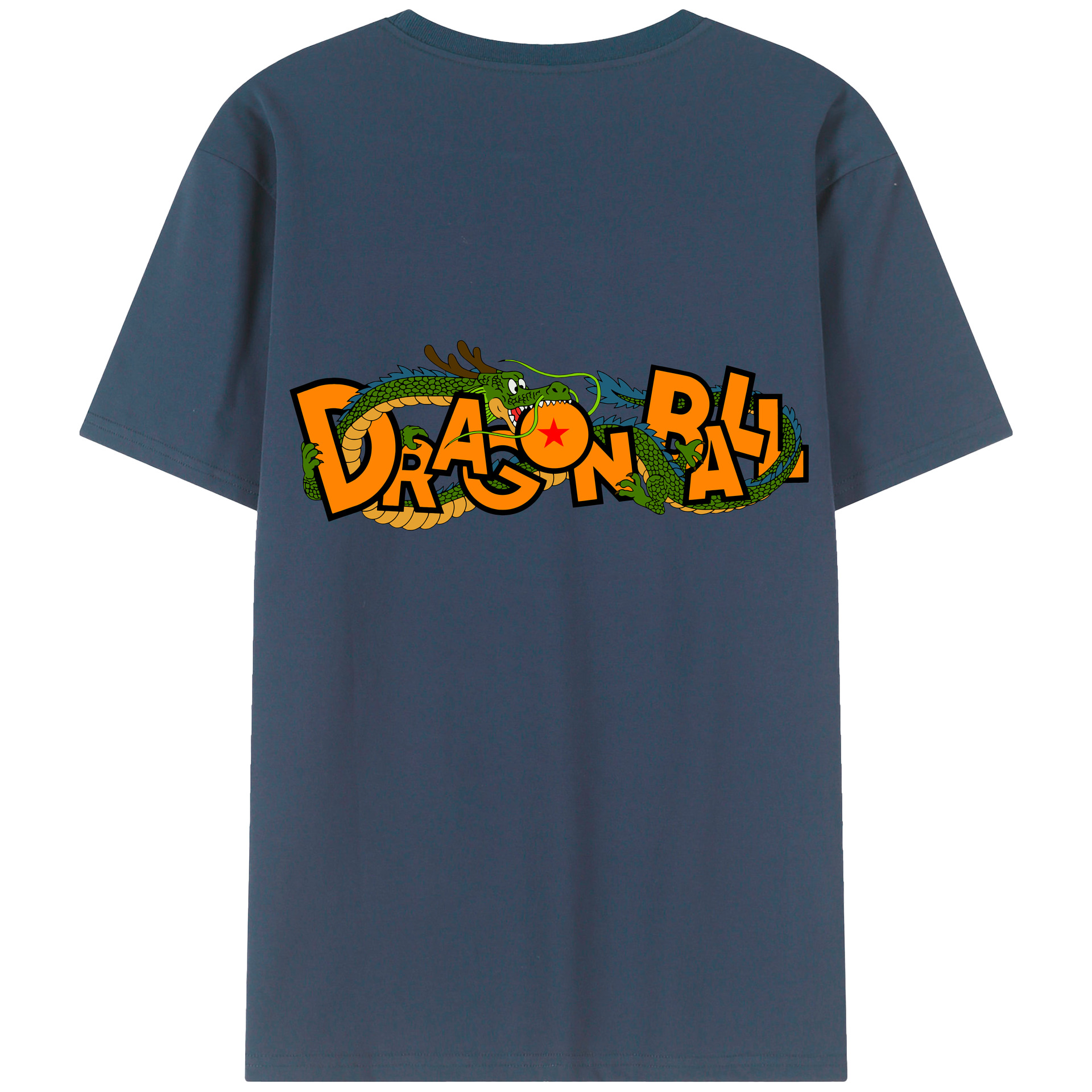 （画像用） ドラゴンボール DRAGON BALL 綿100％ メンズ半袖Tシャツ（バックプリント） 通気性