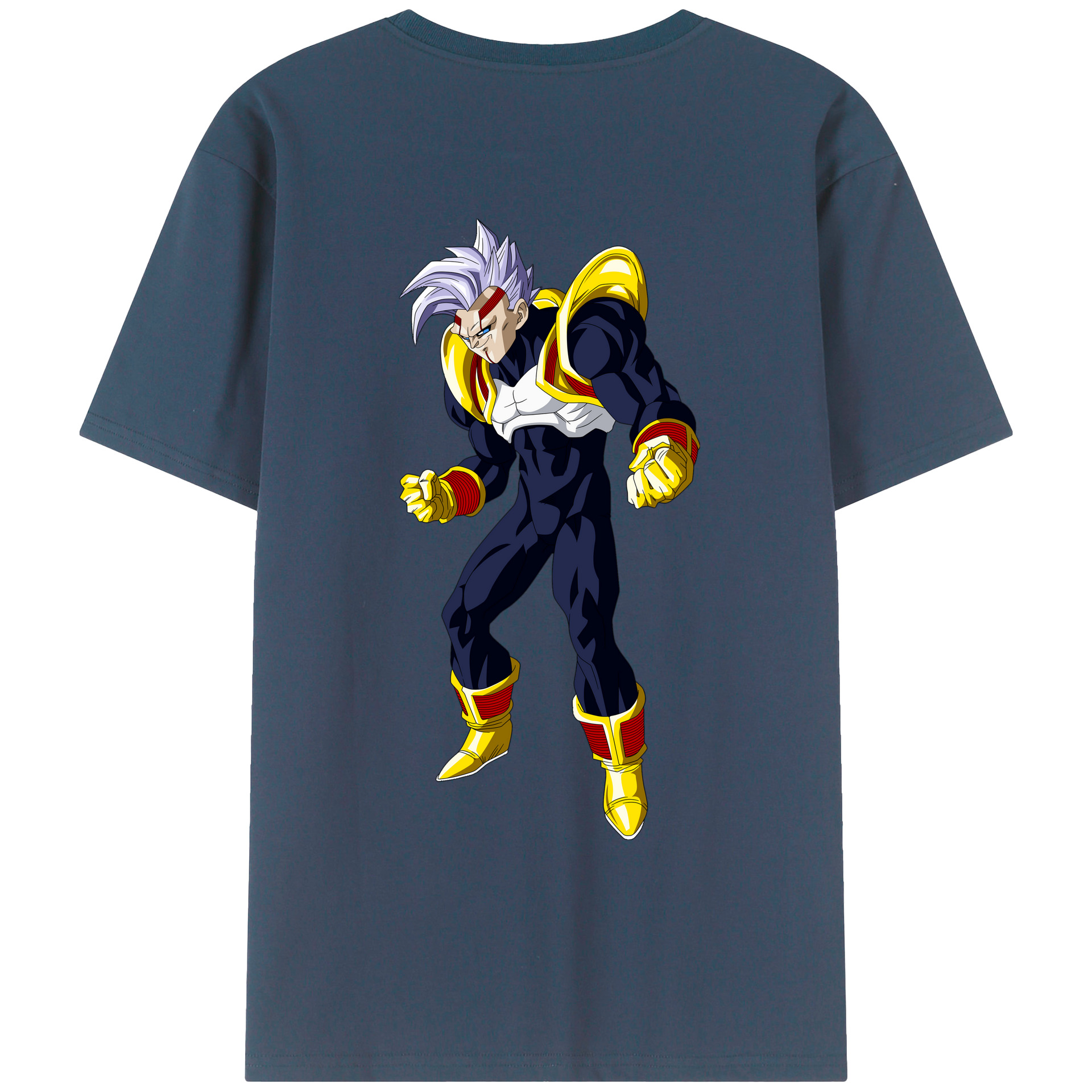 （画像用） ドラゴンボール DRAGON BALL 綿100％ メンズ半袖Tシャツ（バックプリント） 通気性