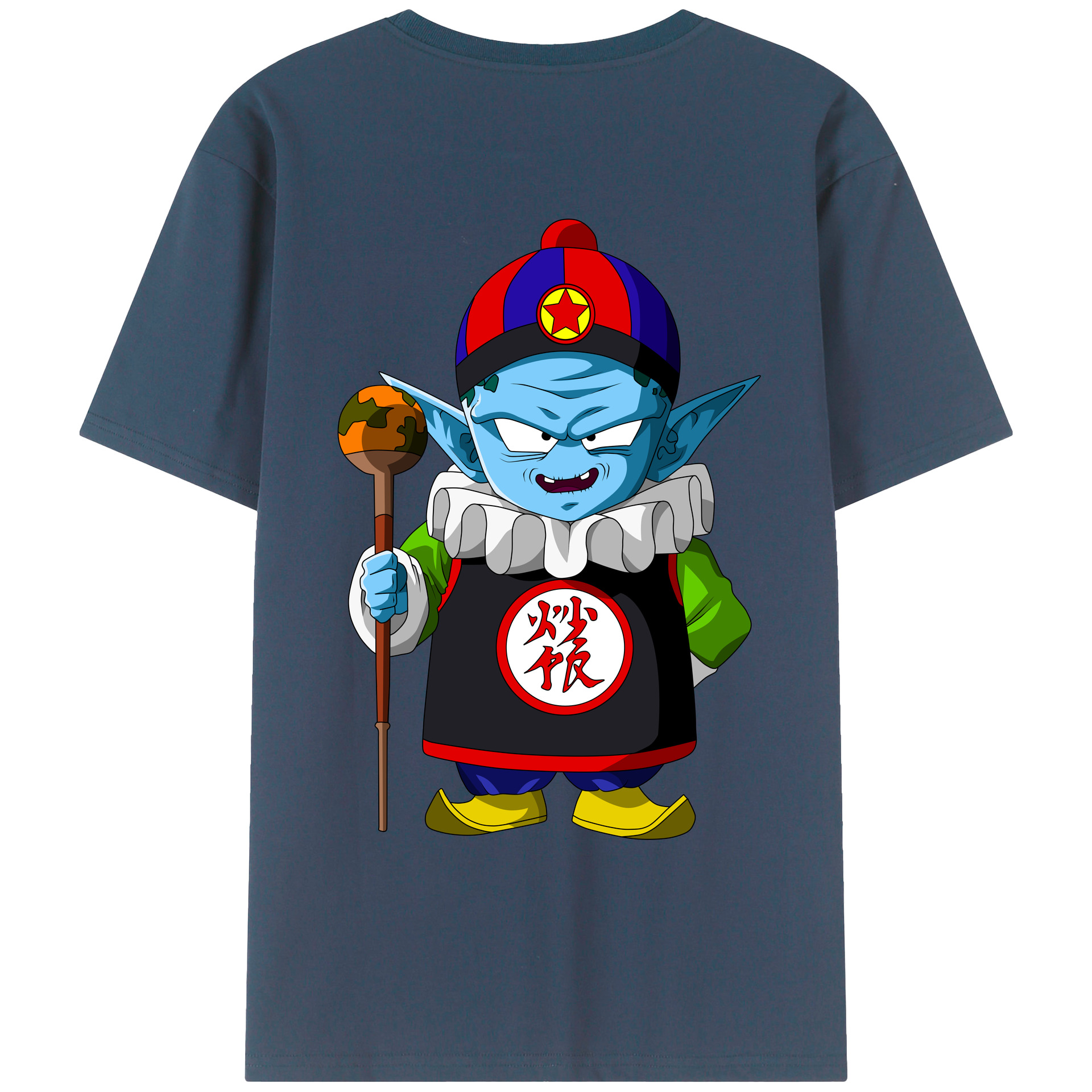 （画像用） ドラゴンボール DRAGON BALL 綿100％ メンズ半袖Tシャツ（バックプリント） 通気性
