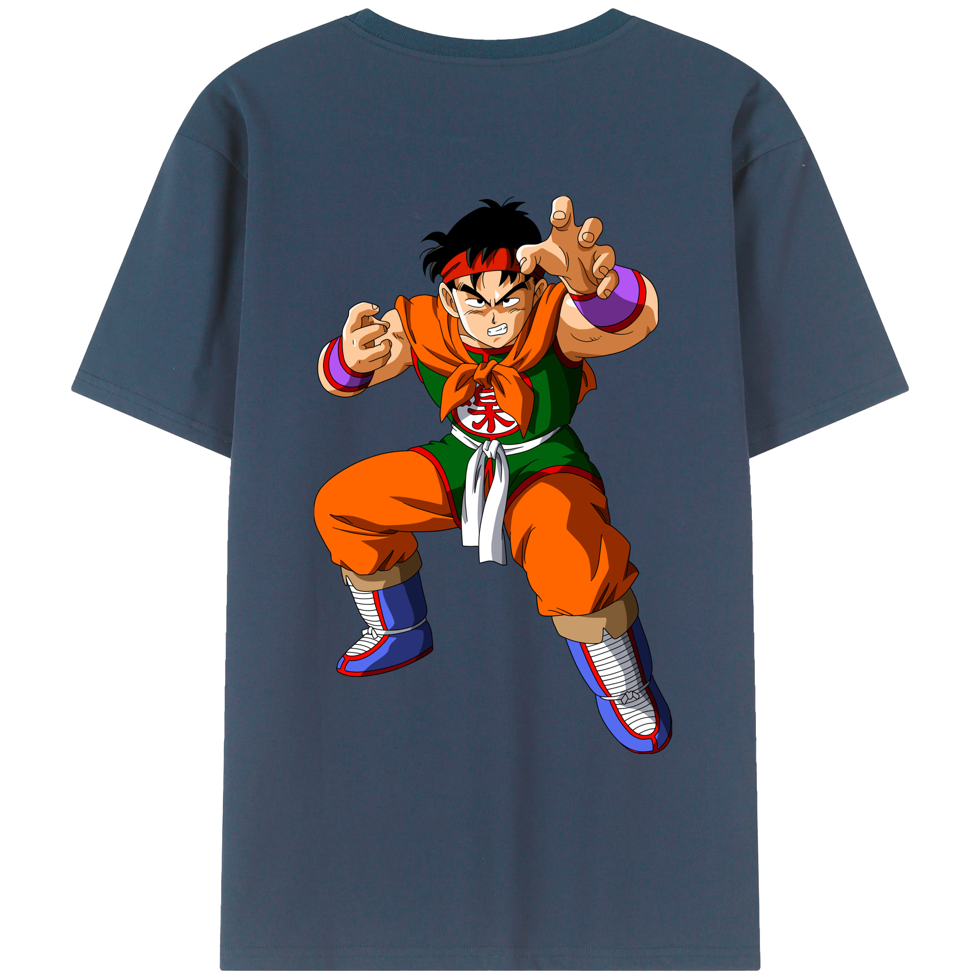（画像用） ドラゴンボール DRAGON BALL 綿100％ メンズ半袖Tシャツ（バックプリント） 通気性
