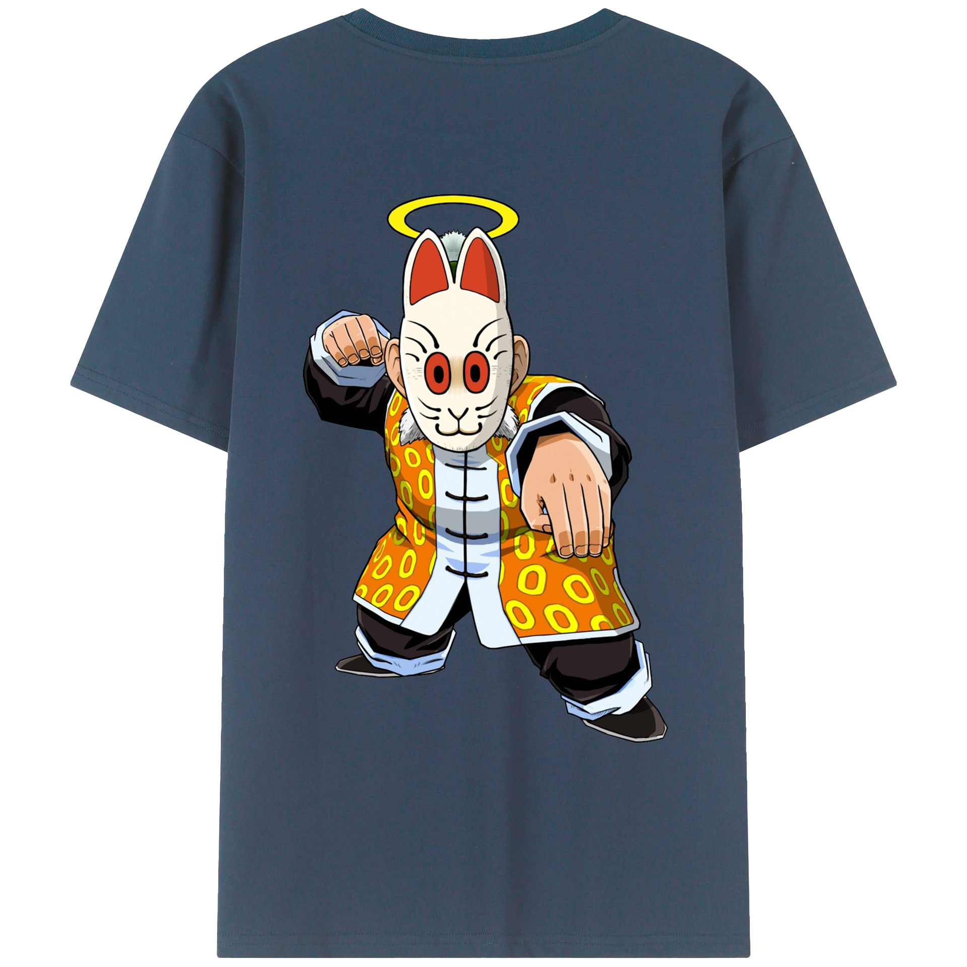 （画像用） ドラゴンボール DRAGON BALL 綿100％ メンズ半袖Tシャツ（バックプリント） 通気性