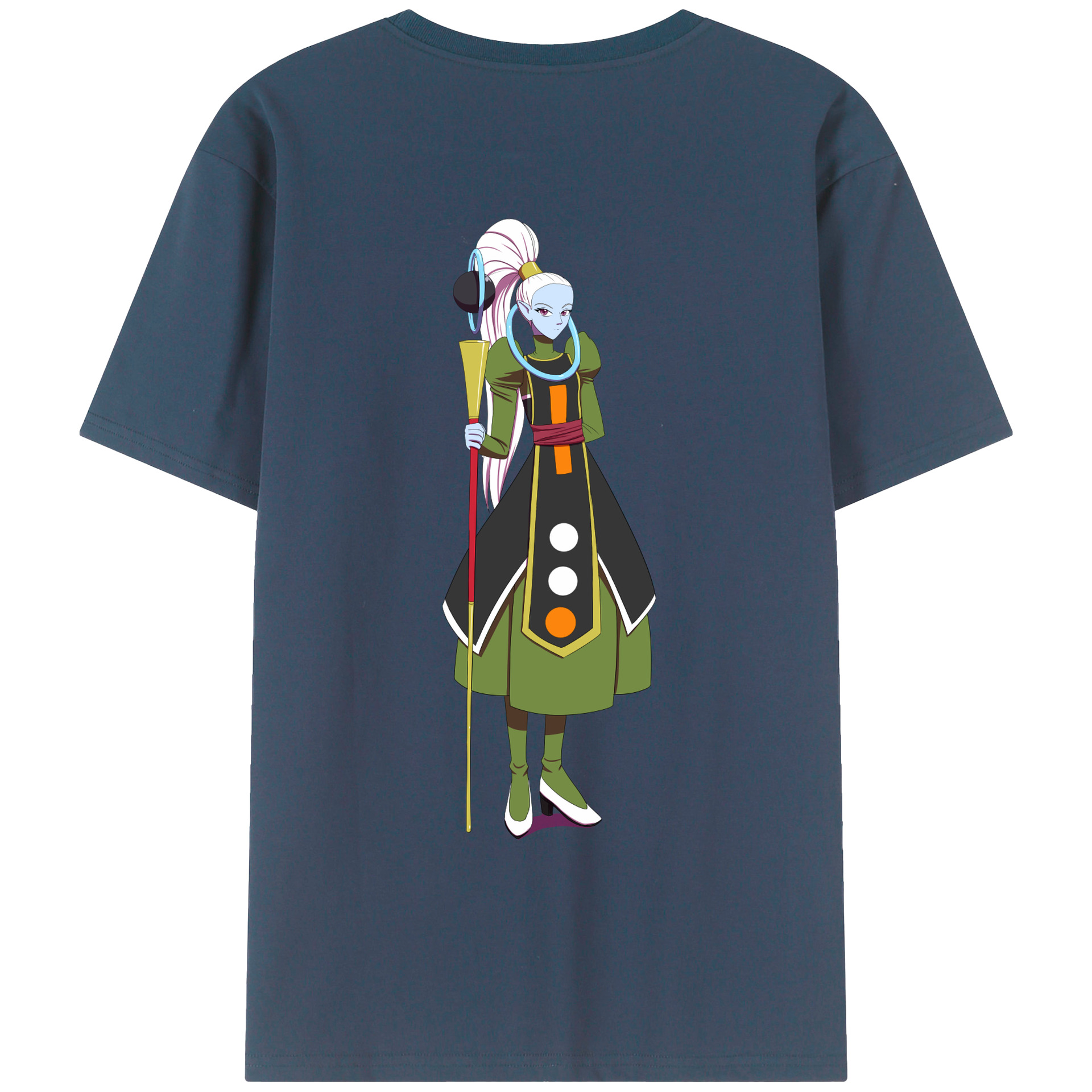 （画像用） ドラゴンボール DRAGON BALL 綿100％ メンズ半袖Tシャツ（バックプリント） 通気性