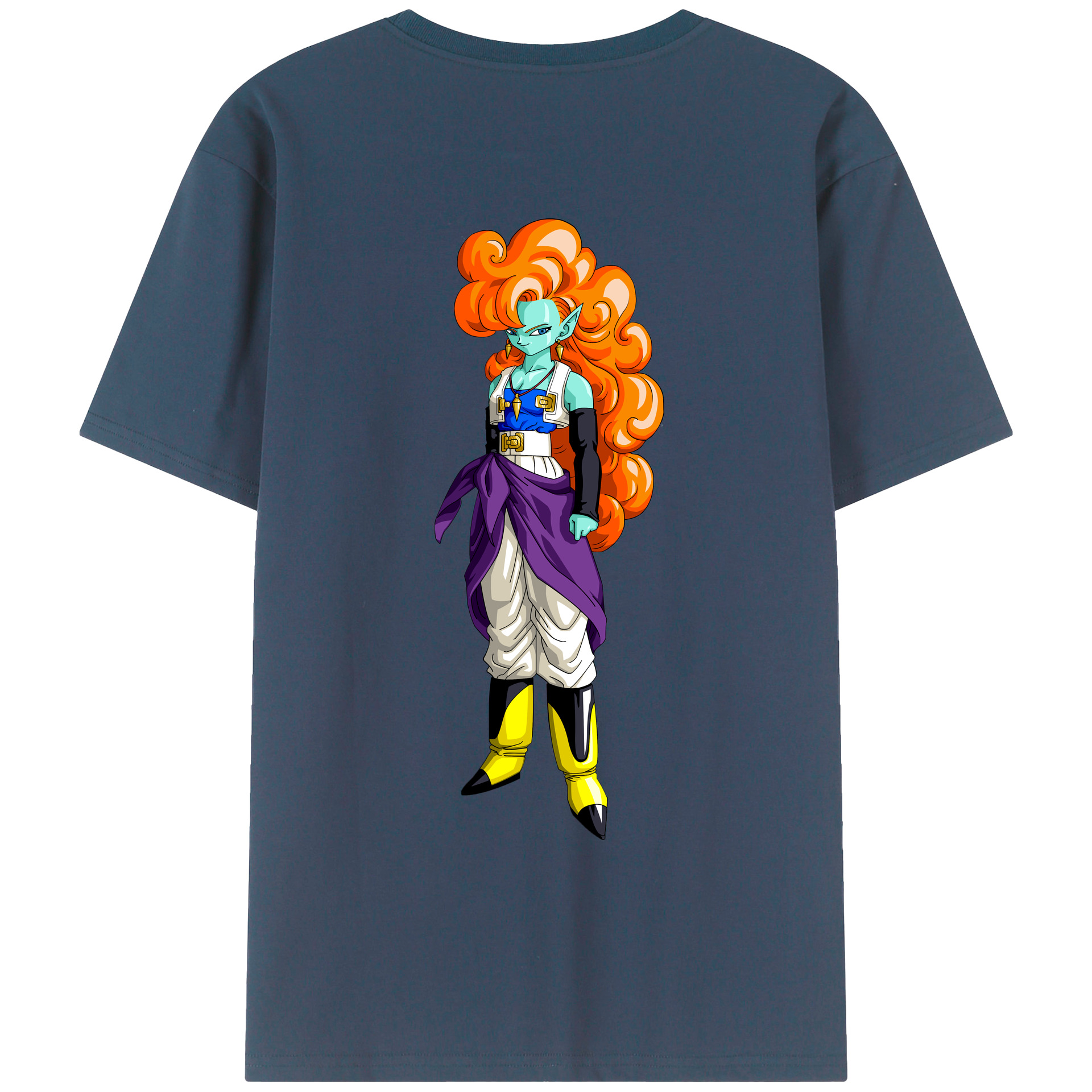 （画像用） ドラゴンボール DRAGON BALL 綿100％ メンズ半袖Tシャツ（バックプリント） 通気性