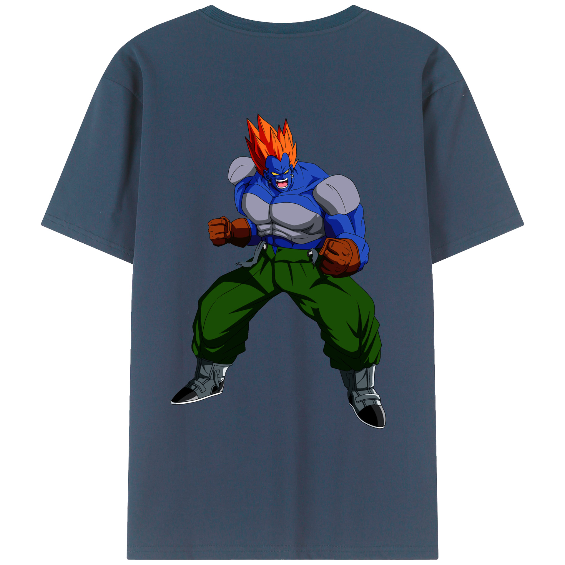 （画像用） ドラゴンボール DRAGON BALL 綿100％ メンズ半袖Tシャツ（バックプリント） 通気性