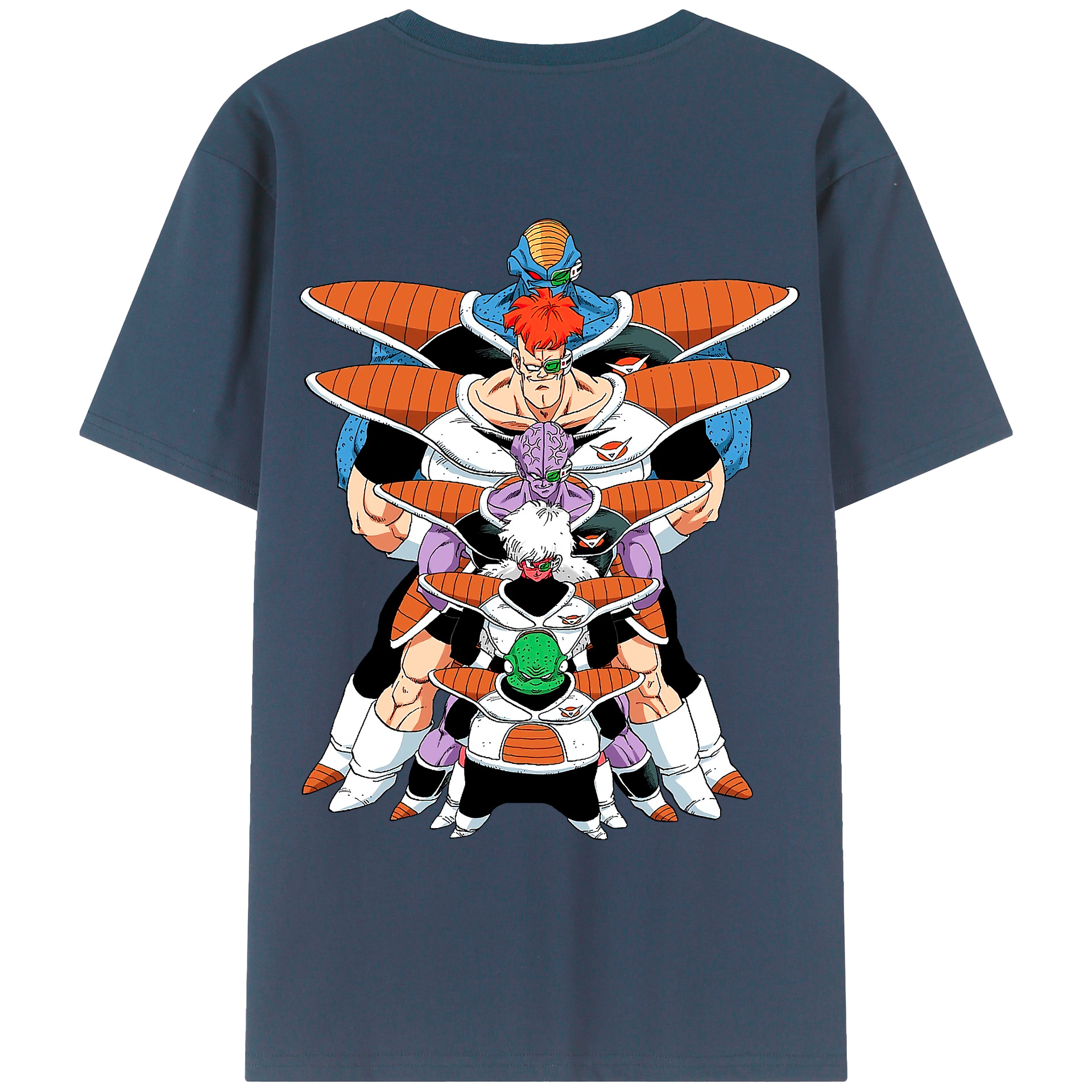 （画像用） ドラゴンボール DRAGON BALL 綿100％ メンズ半袖Tシャツ（バックプリント） 通気性