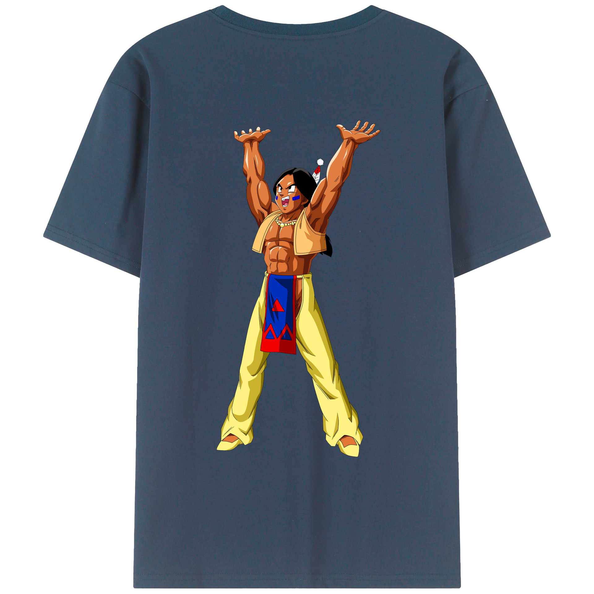 （画像用） ドラゴンボール DRAGON BALL 綿100％ メンズ半袖Tシャツ（バックプリント） 通気性