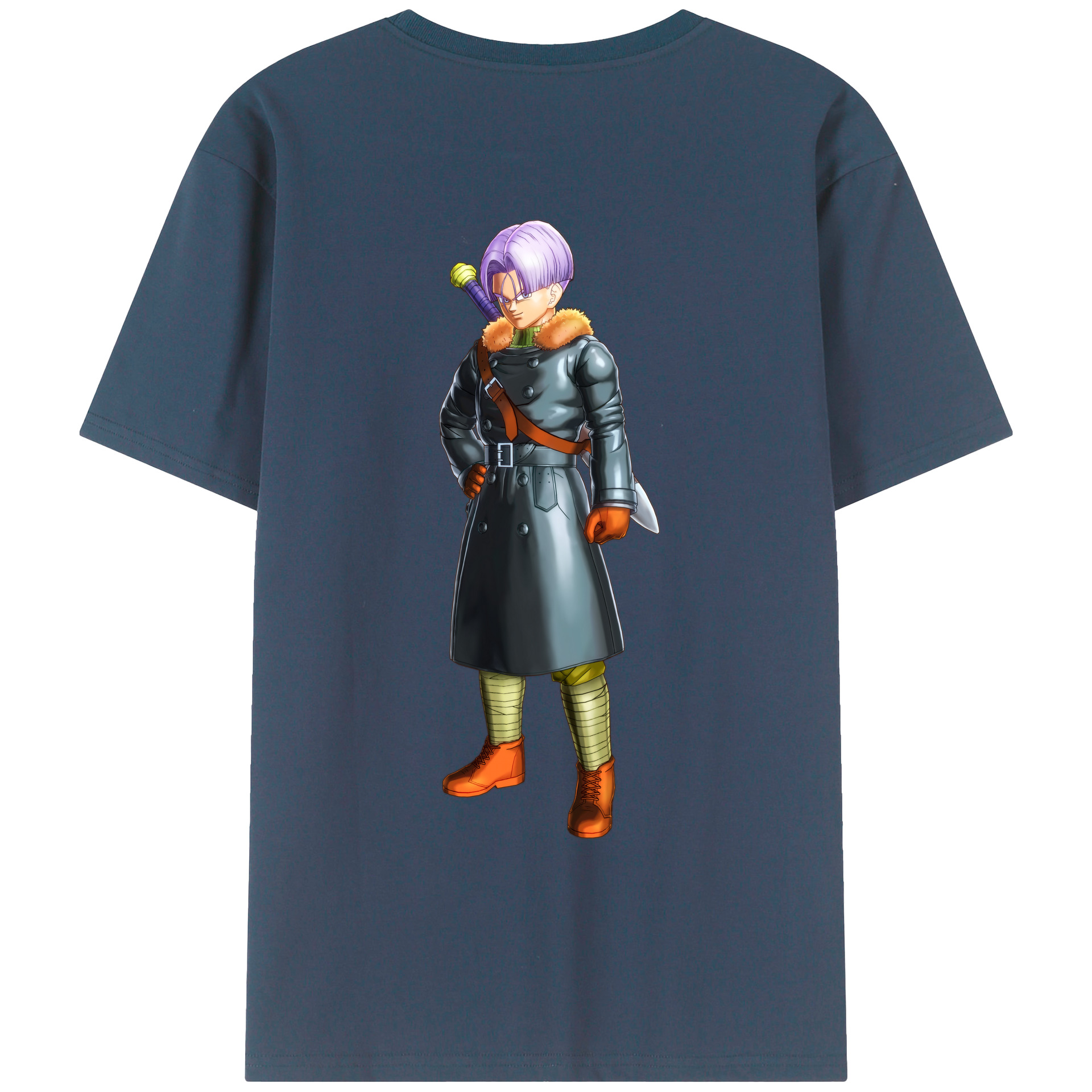 （画像用） ドラゴンボール DRAGON BALL 綿100％ メンズ半袖Tシャツ（バックプリント） 通気性