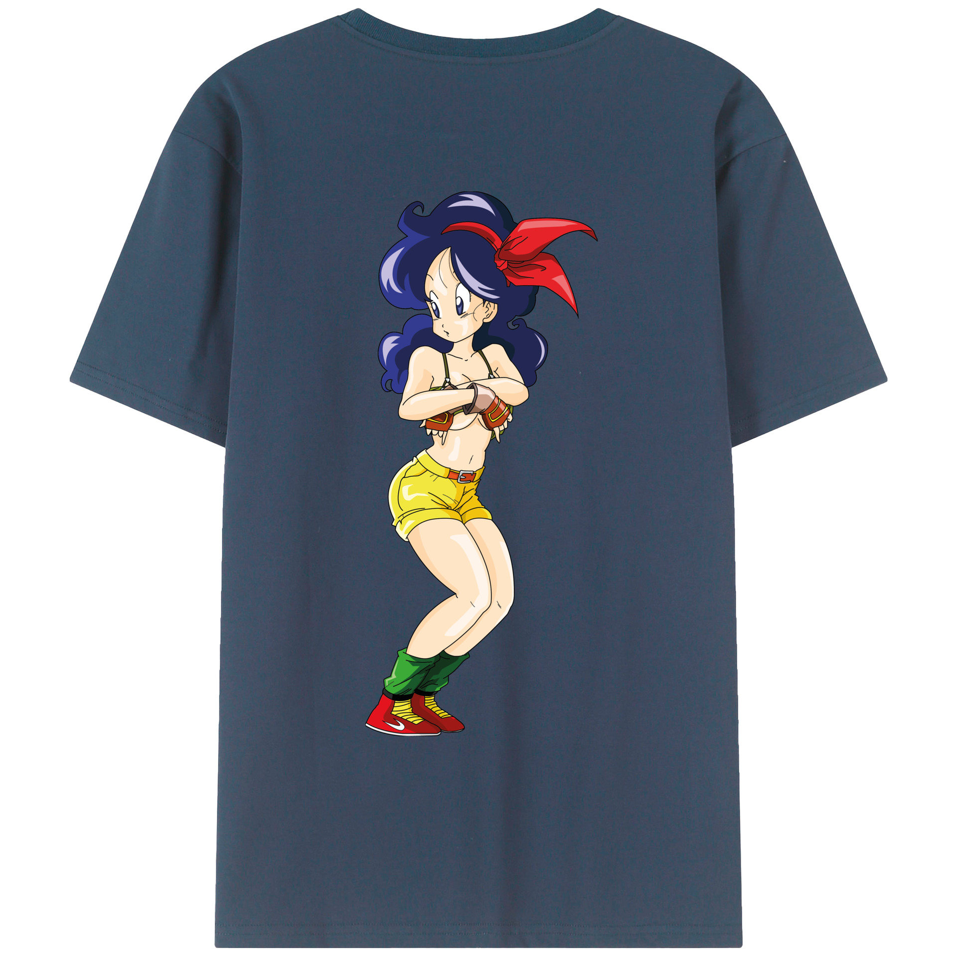 （画像用） ドラゴンボール DRAGON BALL 綿100％ メンズ半袖Tシャツ（バックプリント） 通気性