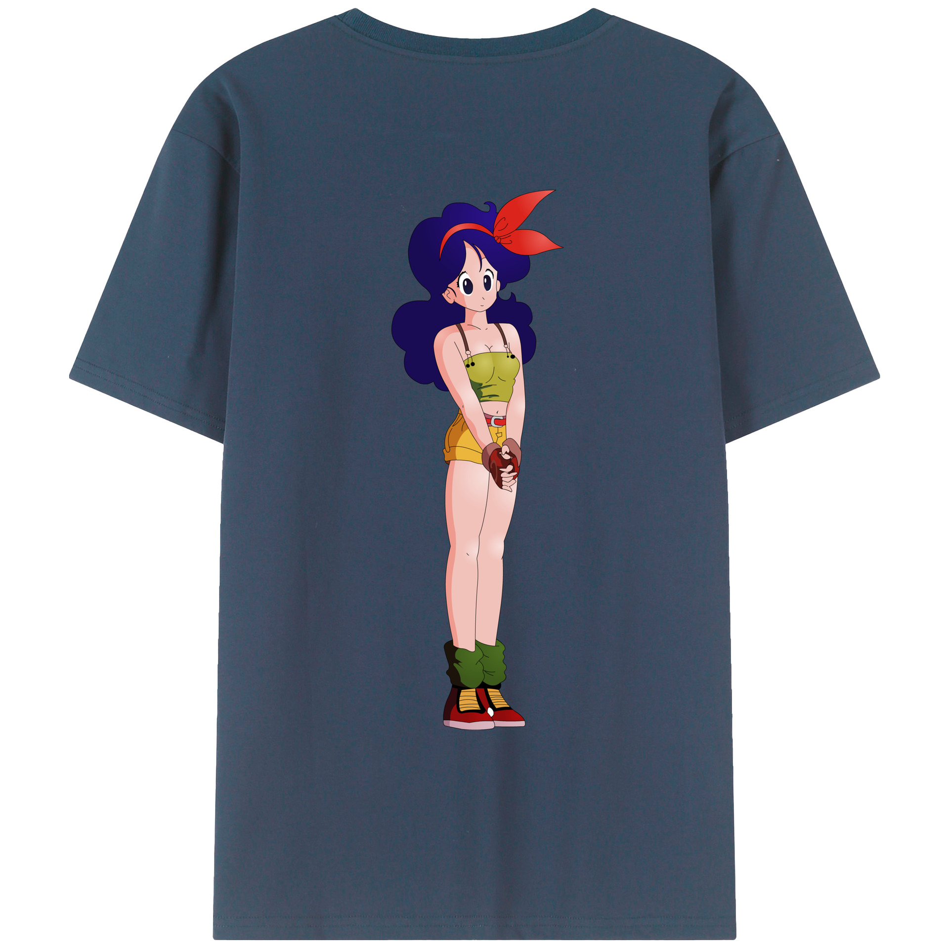 （画像用） ドラゴンボール DRAGON BALL 綿100％ メンズ半袖Tシャツ（バックプリント） 通気性