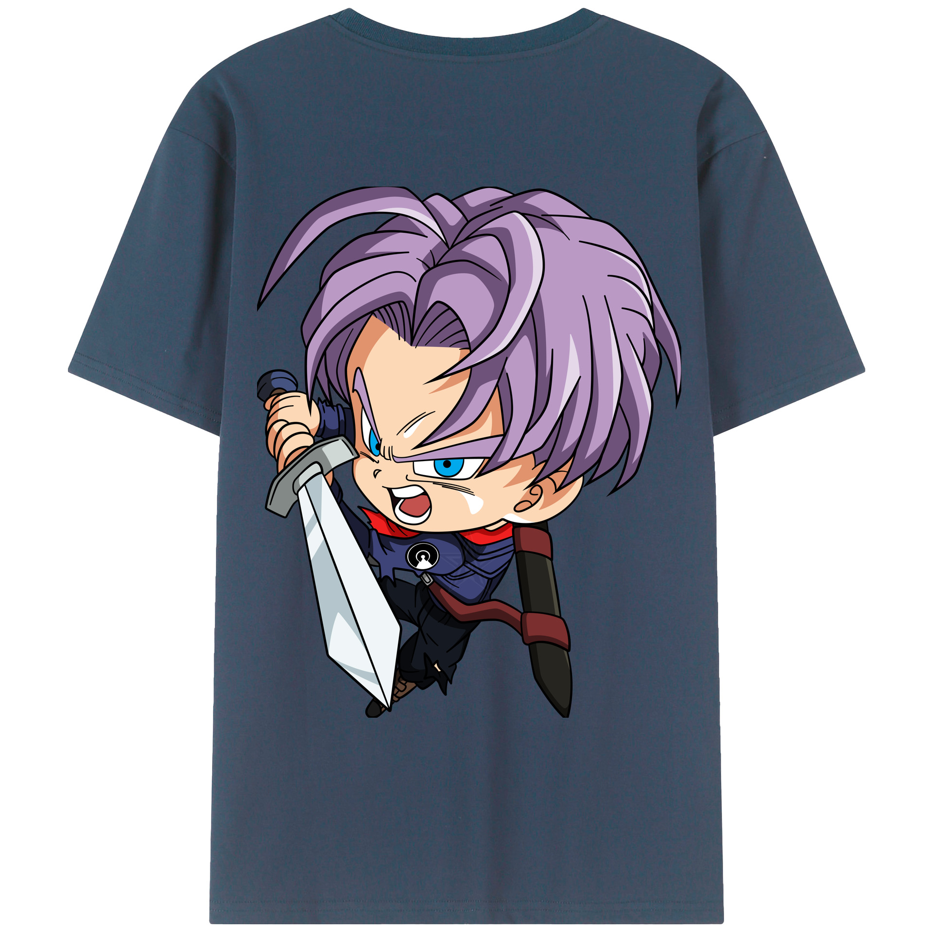 （画像用） ドラゴンボール DRAGON BALL 綿100％ メンズ半袖Tシャツ（バックプリント） 通気性