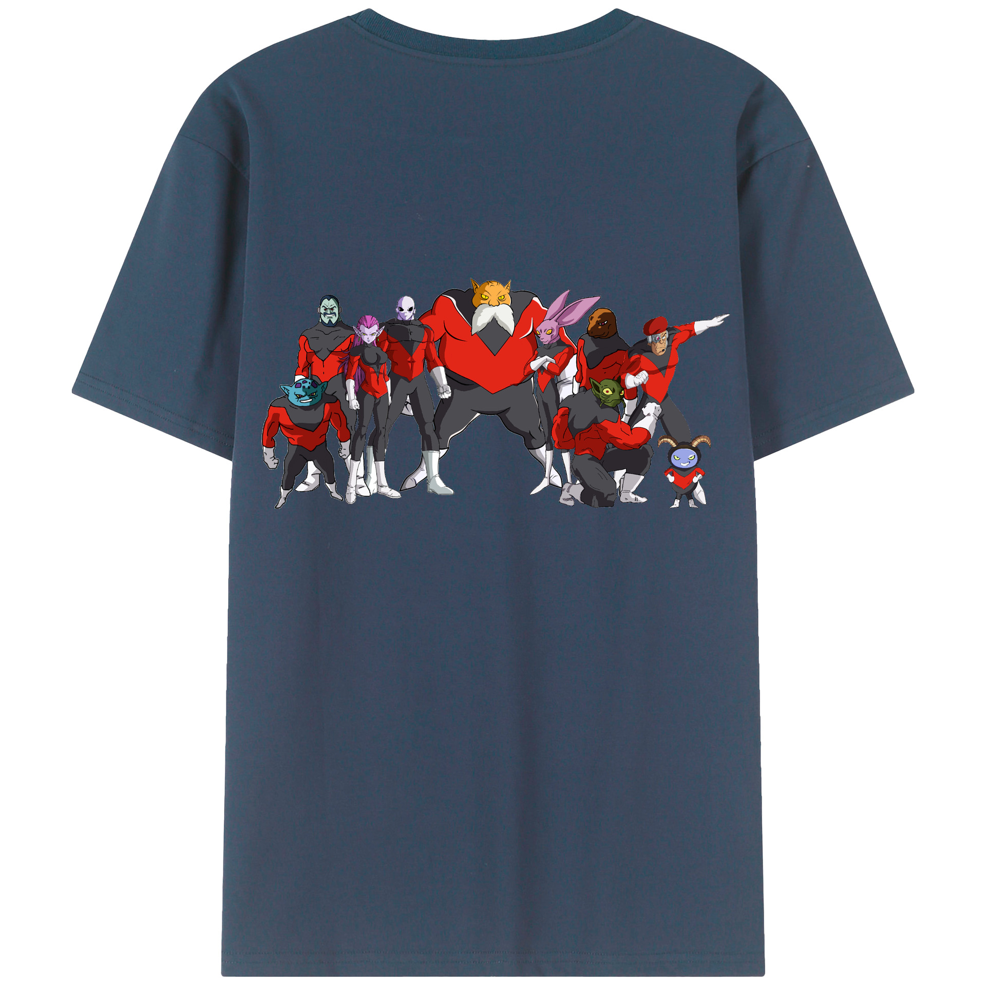 （画像用） ドラゴンボール DRAGON BALL 綿100％ メンズ半袖Tシャツ（バックプリント） 通気性