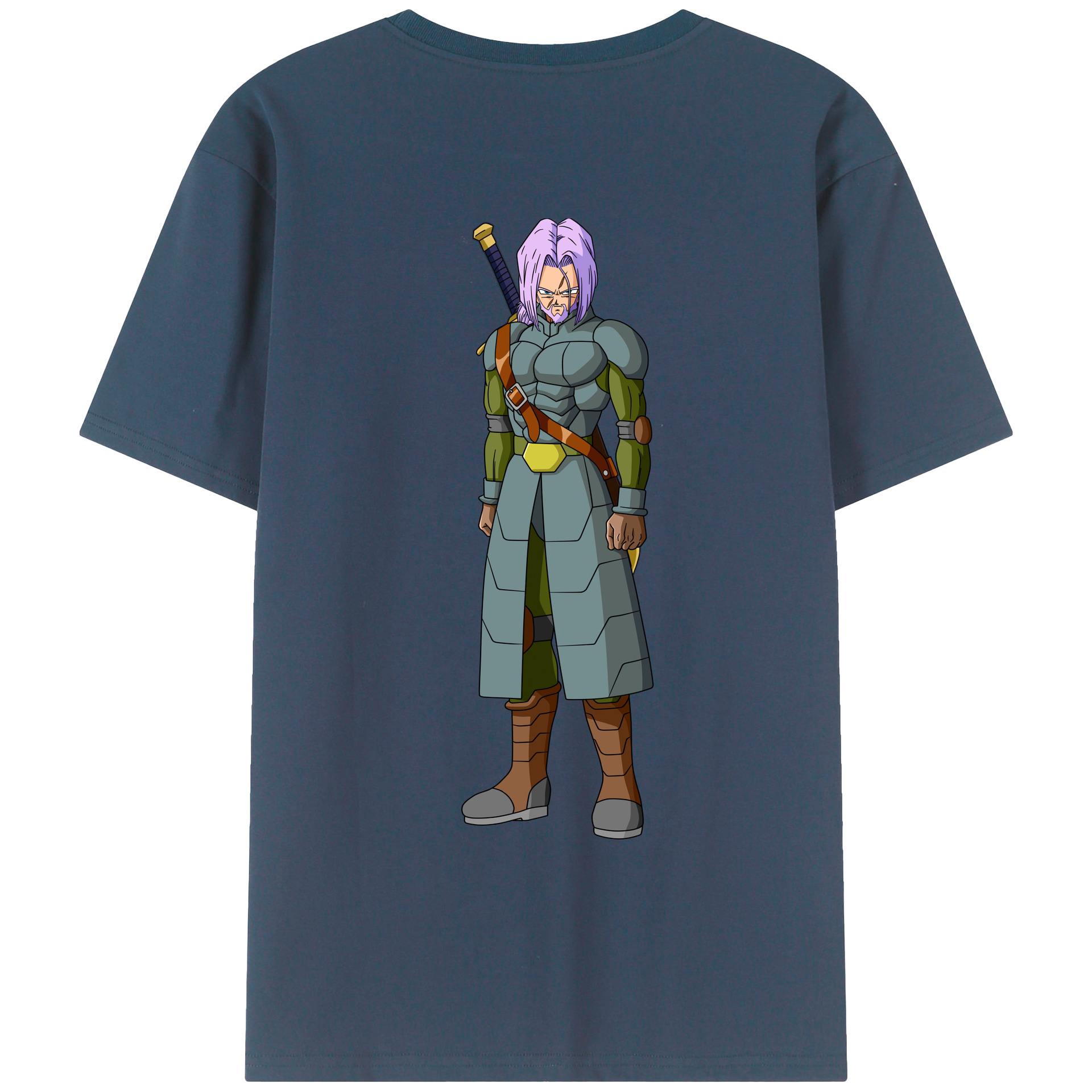 （画像用） ドラゴンボール DRAGON BALL 綿100％ メンズ半袖Tシャツ（バックプリント） 通気性