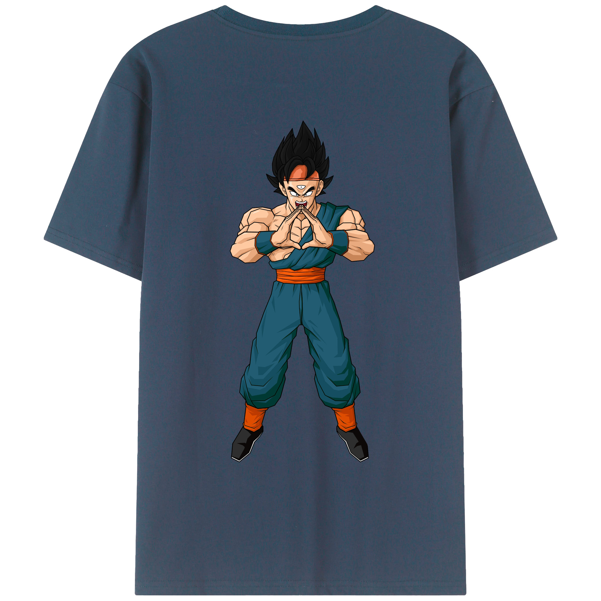 （画像用） ドラゴンボール DRAGON BALL 綿100％ メンズ半袖Tシャツ（バックプリント） 通気性