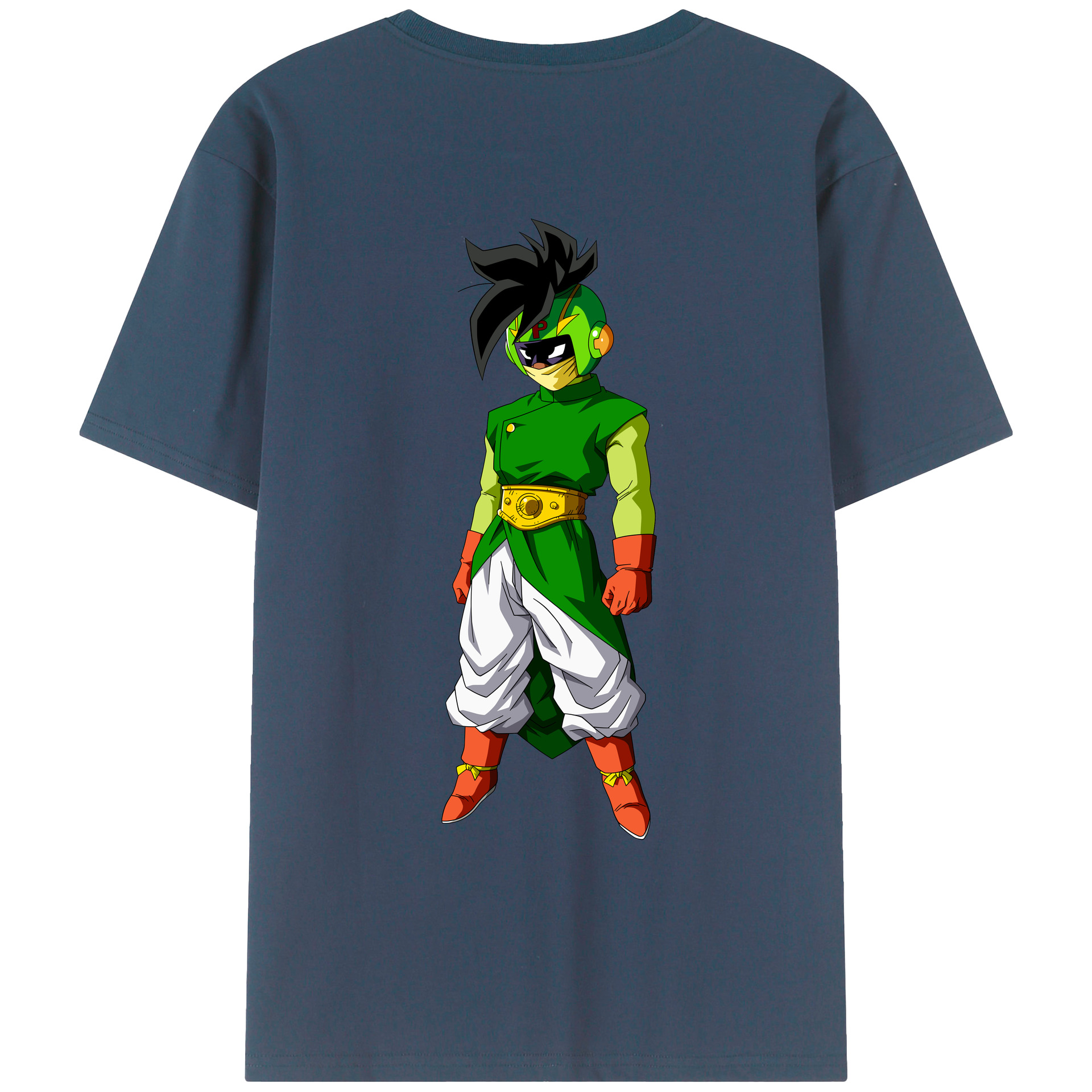 （画像用） ドラゴンボール DRAGON BALL 綿100％ メンズ半袖Tシャツ（バックプリント） 通気性