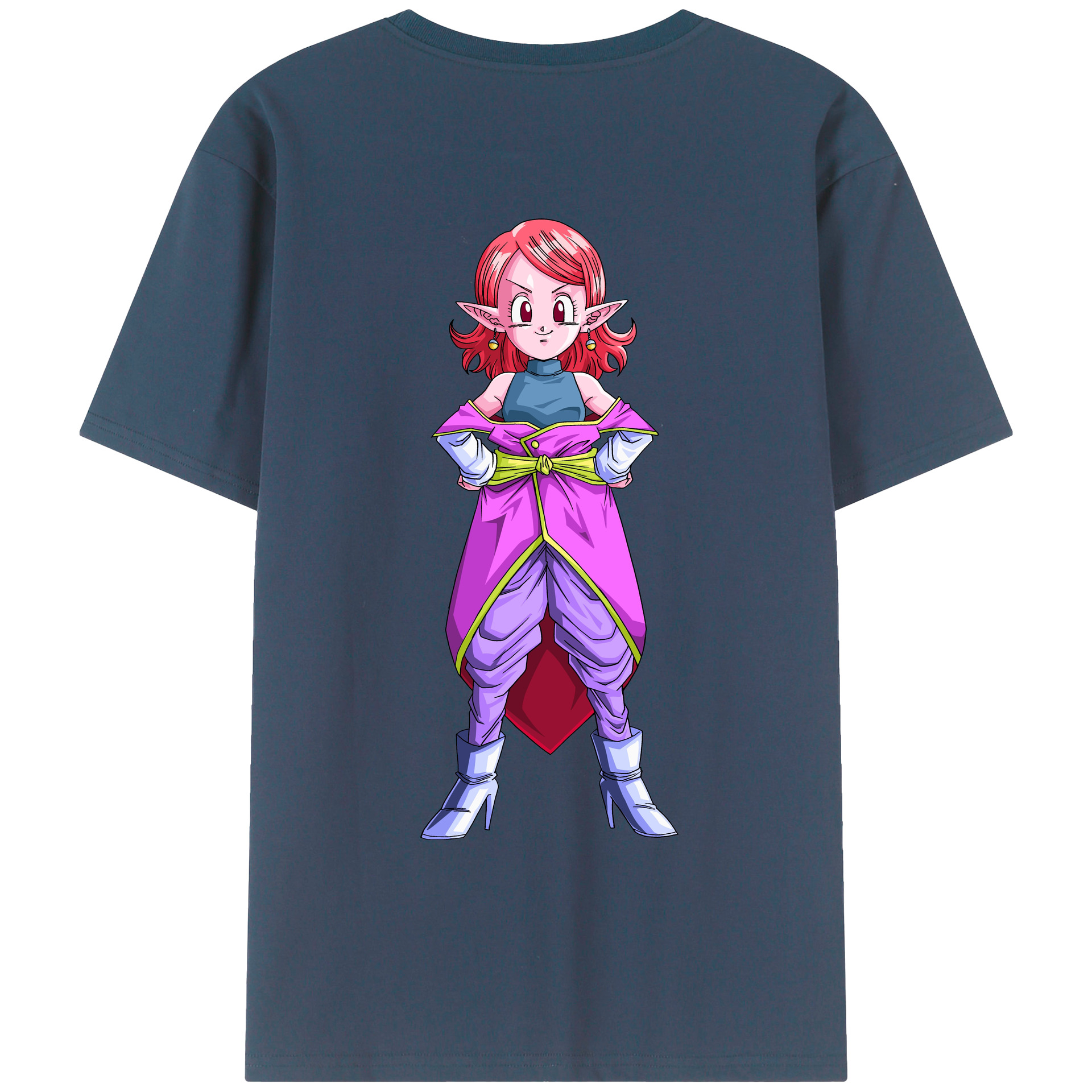 （画像用） ドラゴンボール DRAGON BALL 綿100％ メンズ半袖Tシャツ（バックプリント） 通気性