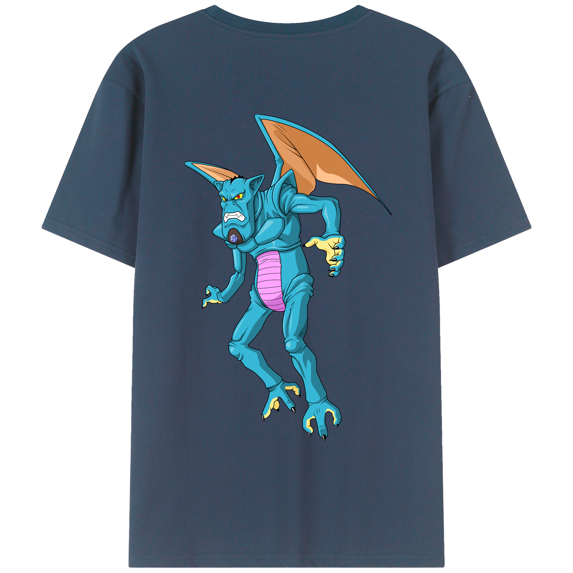 （画像用） ドラゴンボール DRAGON BALL 綿100％ メンズ半袖Tシャツ（バックプリント） 通気性