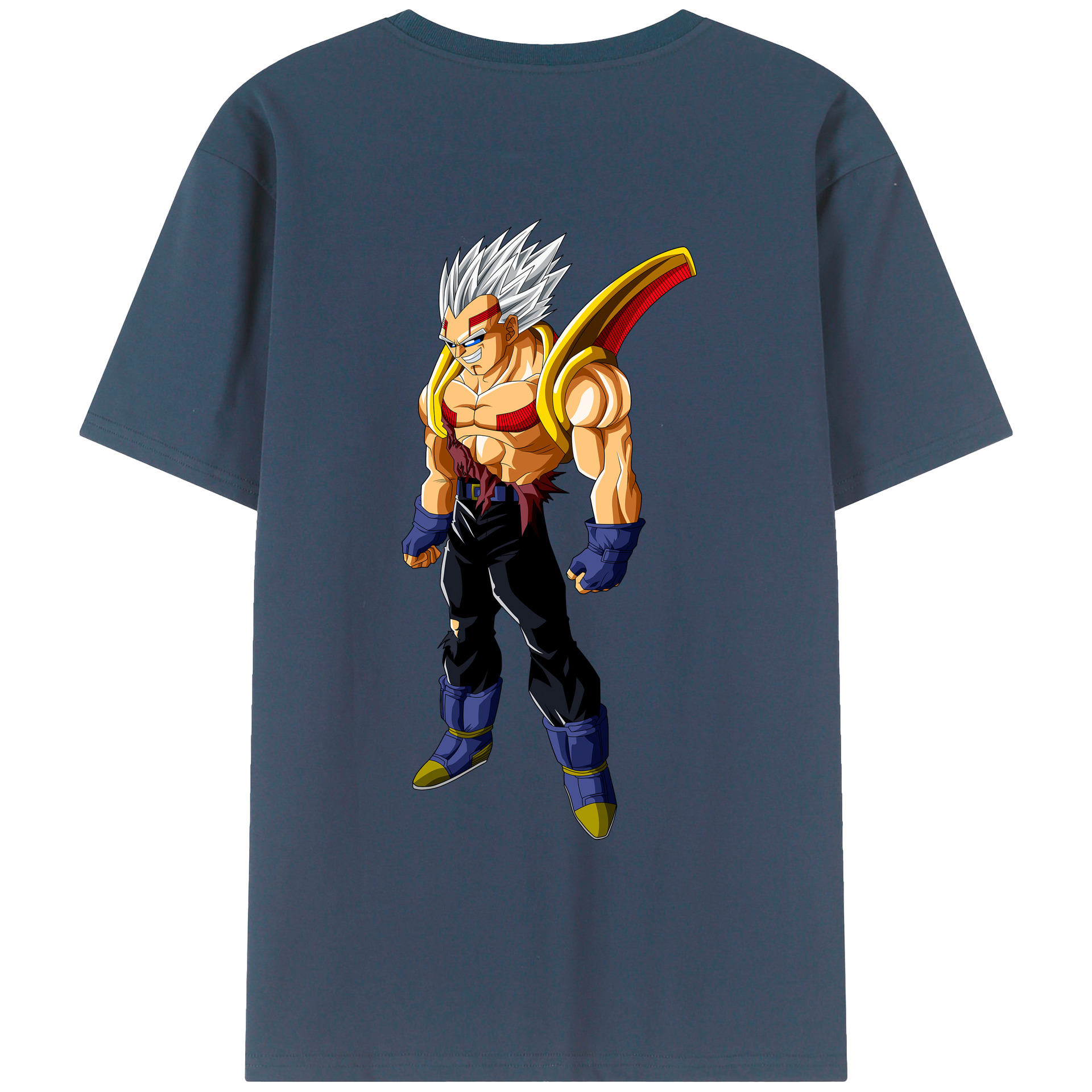 （画像用） ドラゴンボール DRAGON BALL 綿100％ メンズ半袖Tシャツ（バックプリント） 通気性