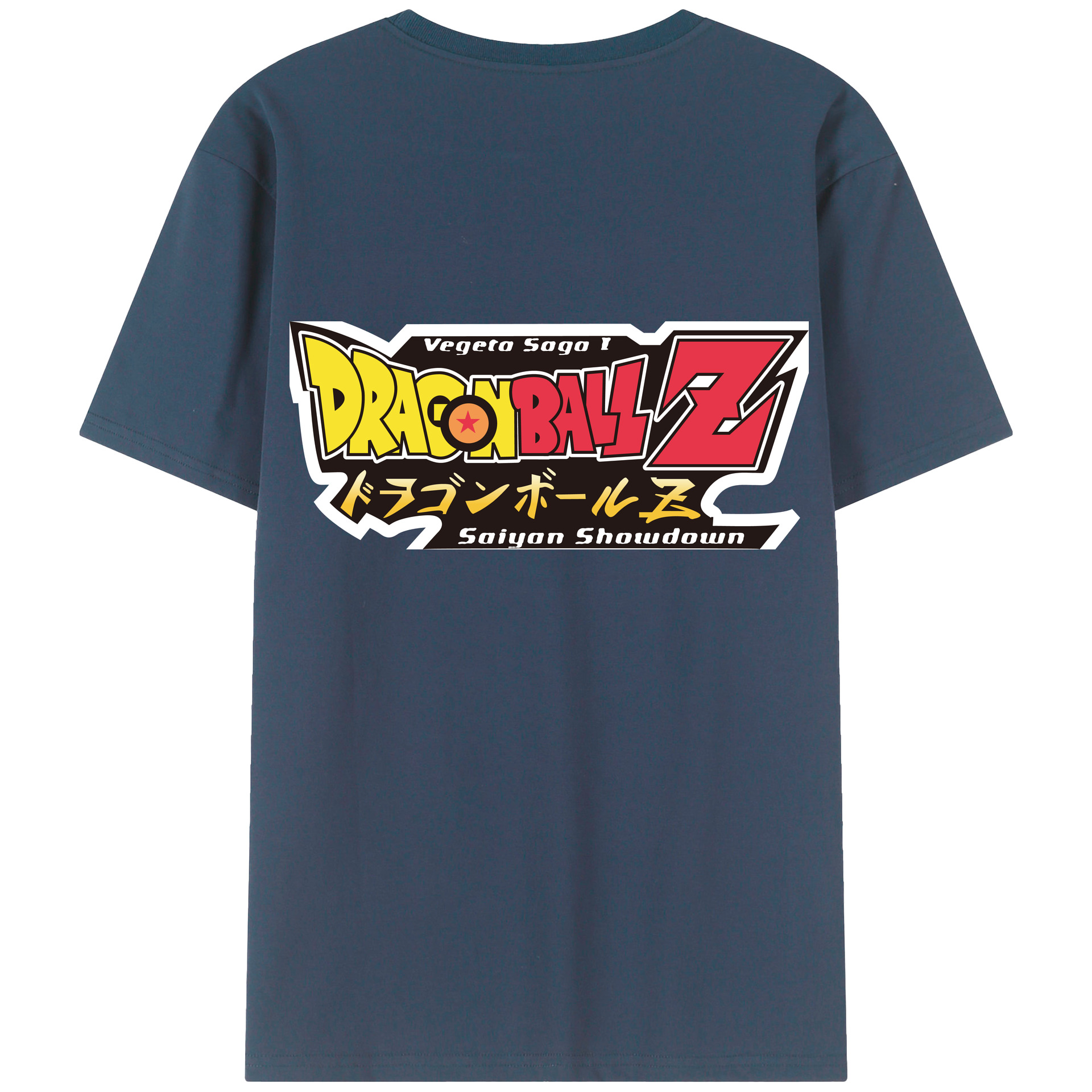 （画像用） ドラゴンボール DRAGON BALL 綿100％ メンズ半袖Tシャツ（バックプリント） 通気性