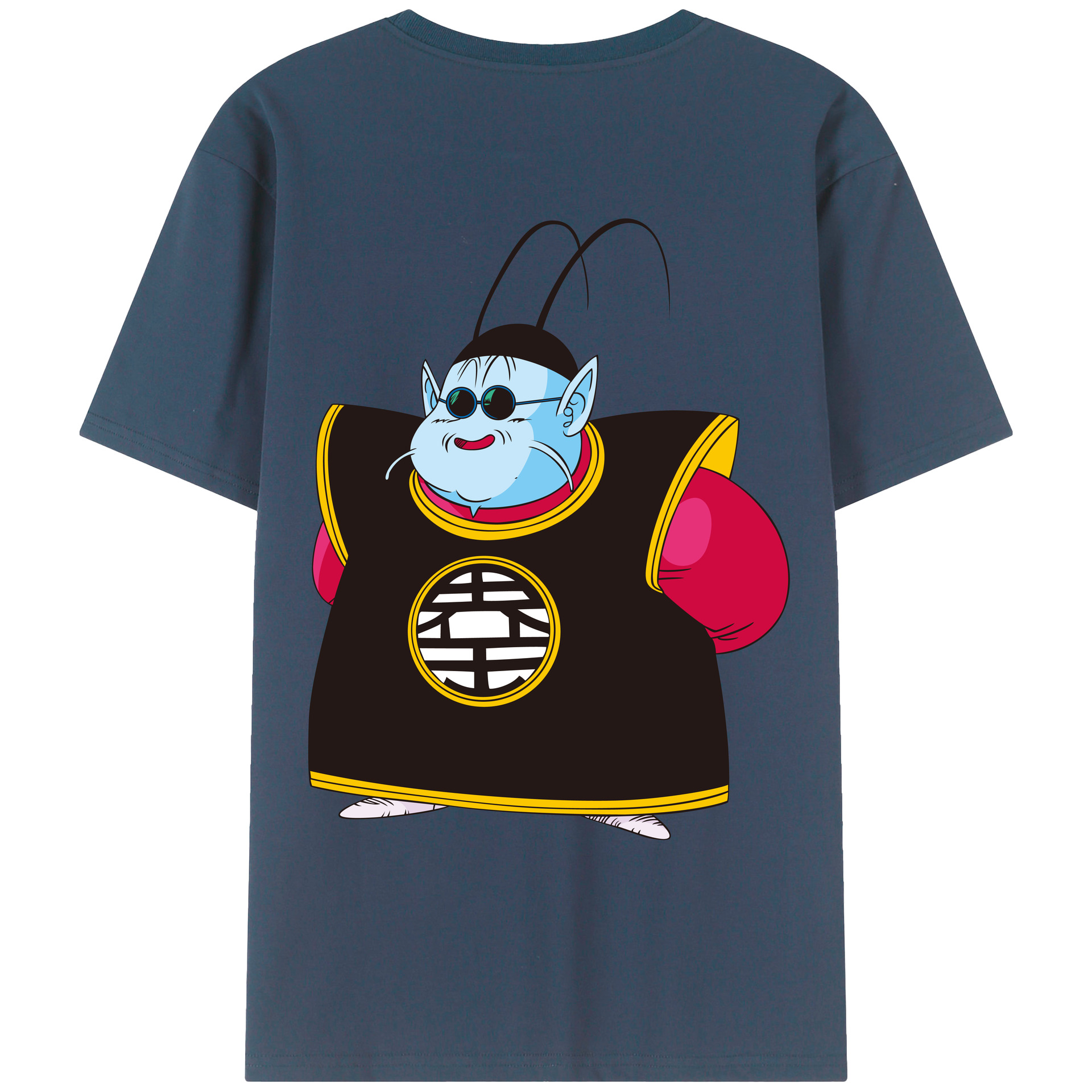 （画像用） ドラゴンボール DRAGON BALL 綿100％ メンズ半袖Tシャツ（バックプリント） 通気性
