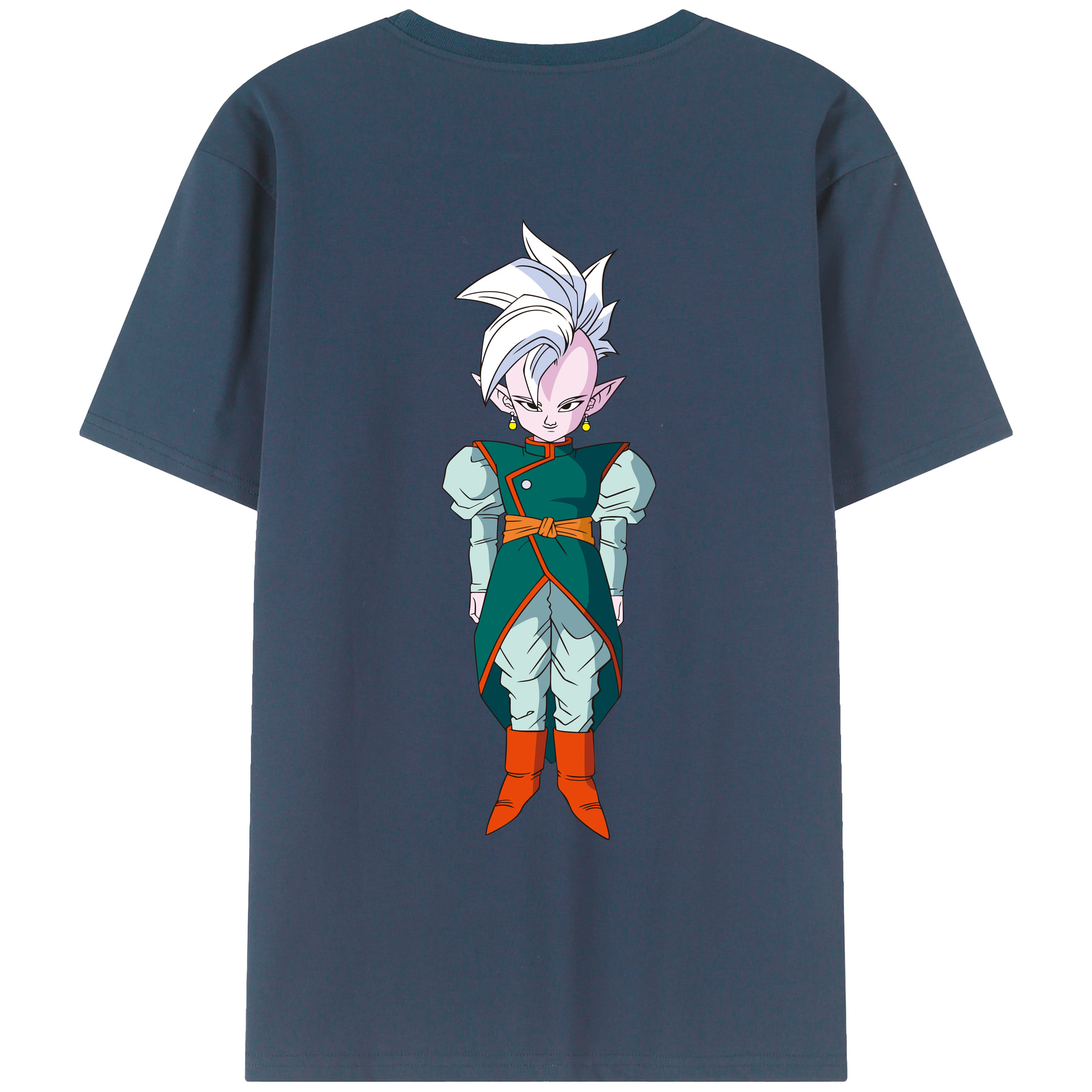 （画像用） ドラゴンボール DRAGON BALL 綿100％ メンズ半袖Tシャツ（バックプリント） 通気性