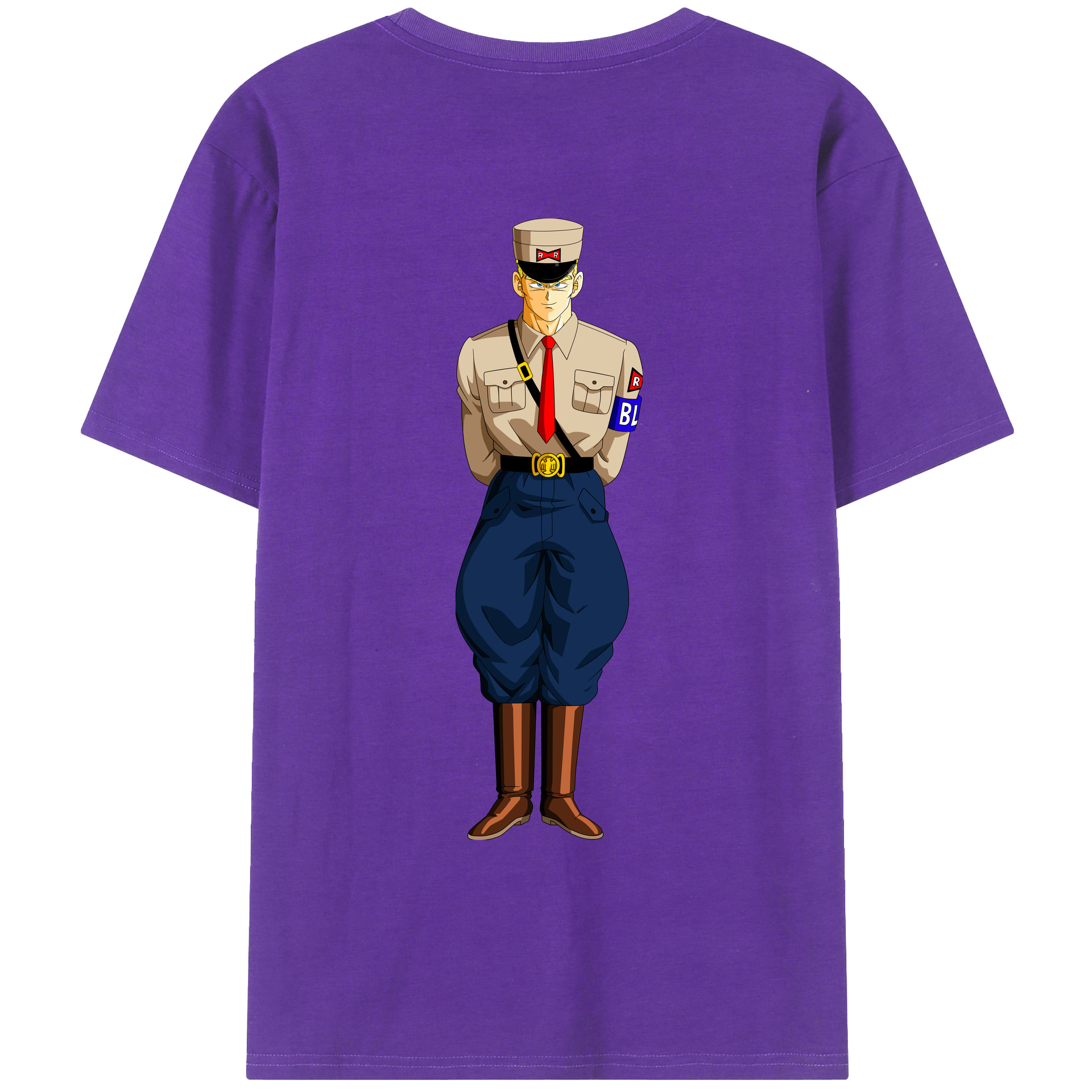 （画像用） ドラゴンボール DRAGON BALL 綿100％ メンズ半袖Tシャツ（バックプリント） 通気性